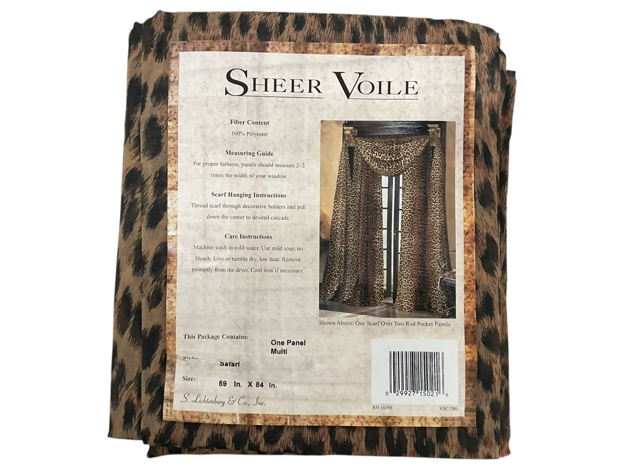 Set de Cortinas (SHEER VOILE)