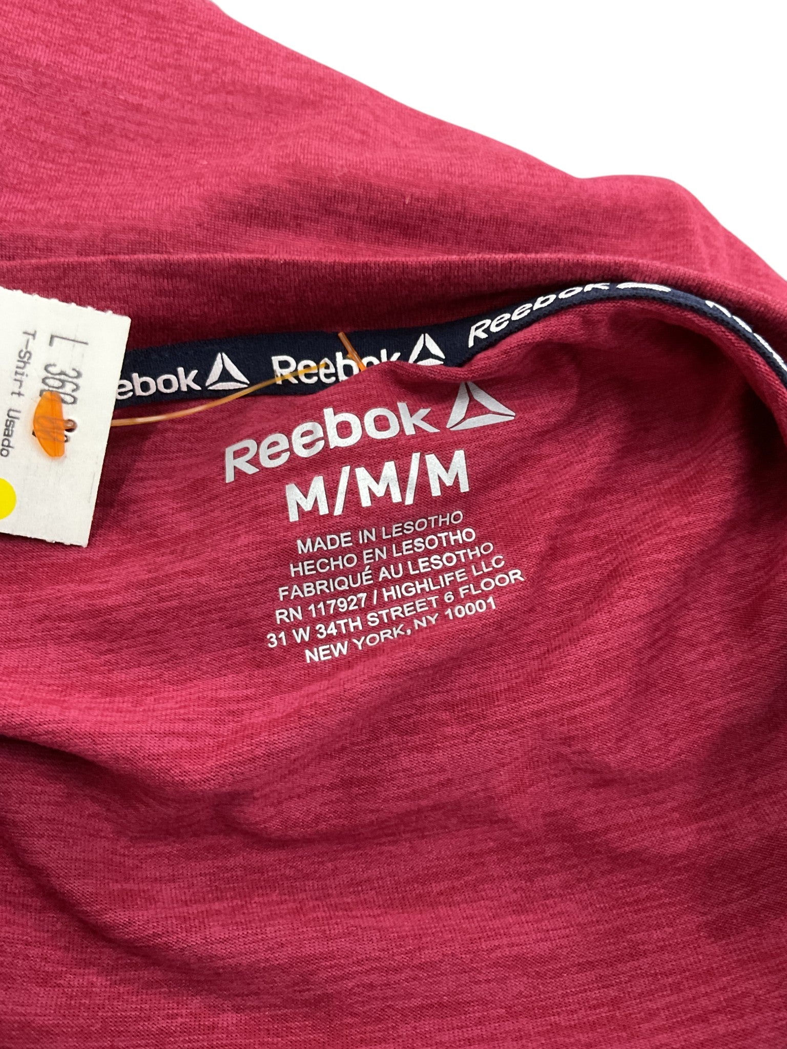 Camisa M (Reebok)