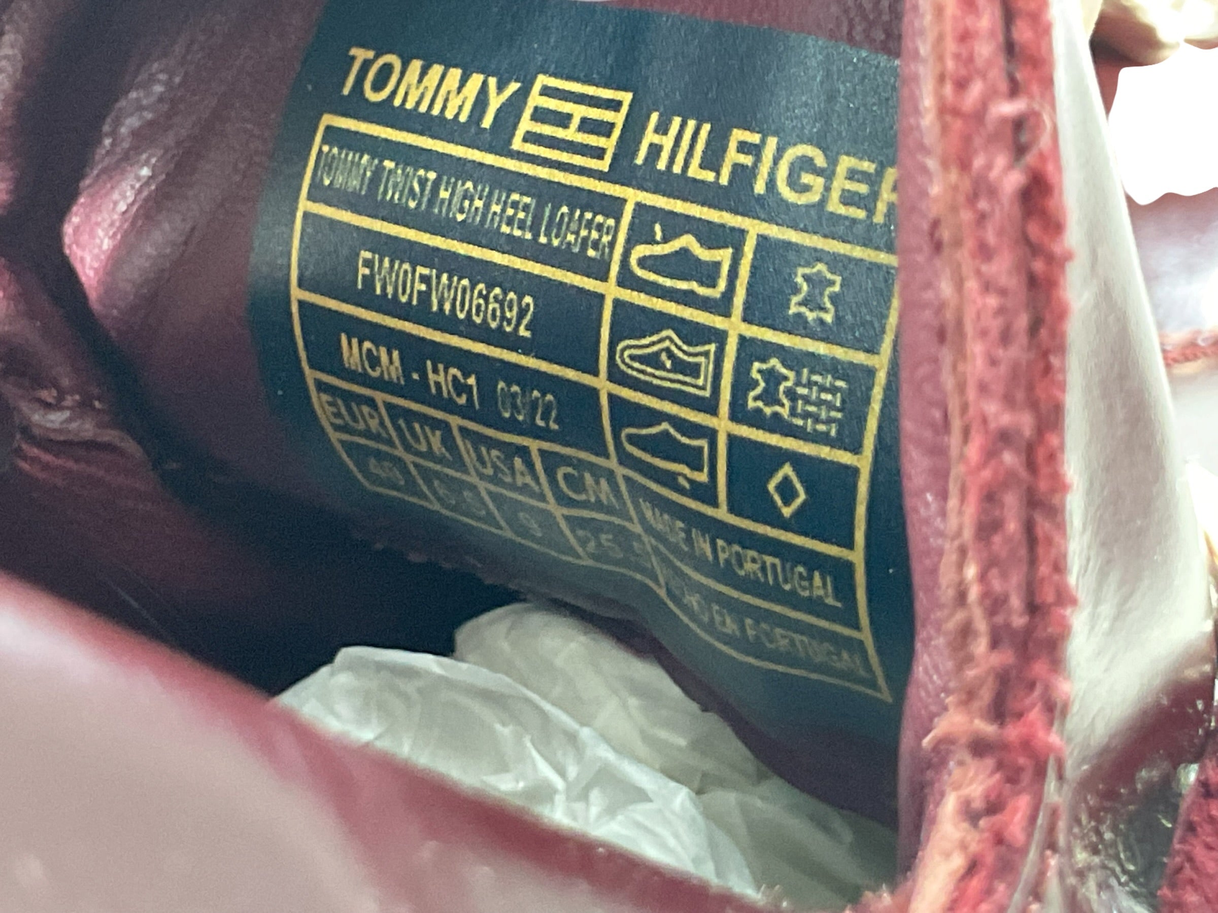 Tacón 9 (TOMMY HILFIGER)