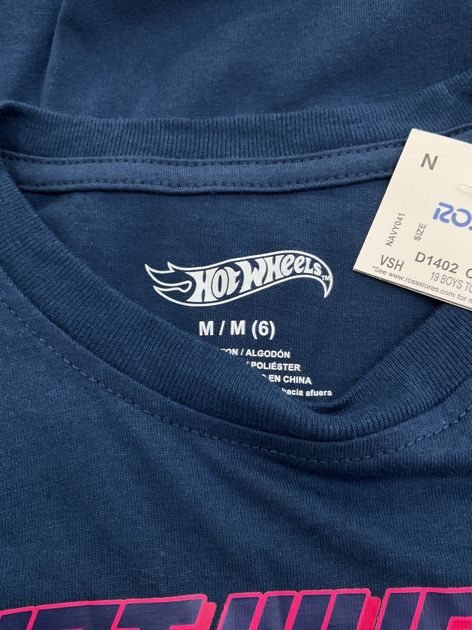 Camisa niño M (Hot Wheels)