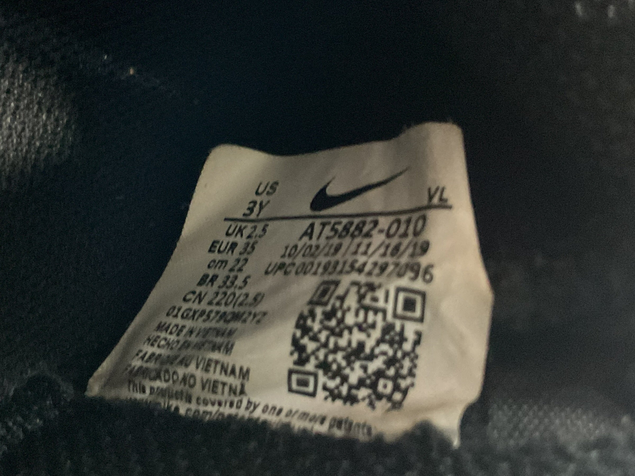 Tenis niño 3Y (Nike)