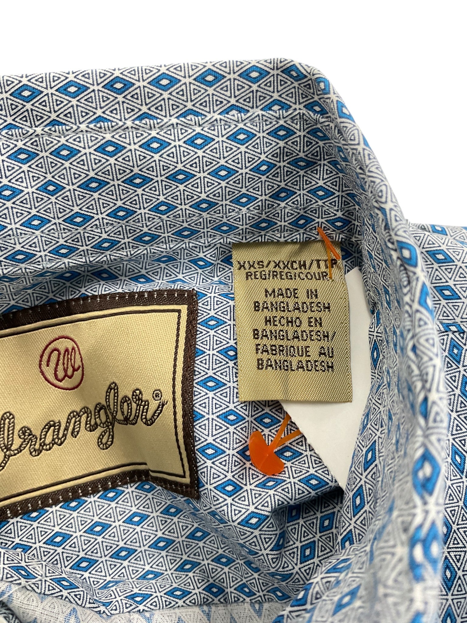 Camisa niño XXS (Wrangler)