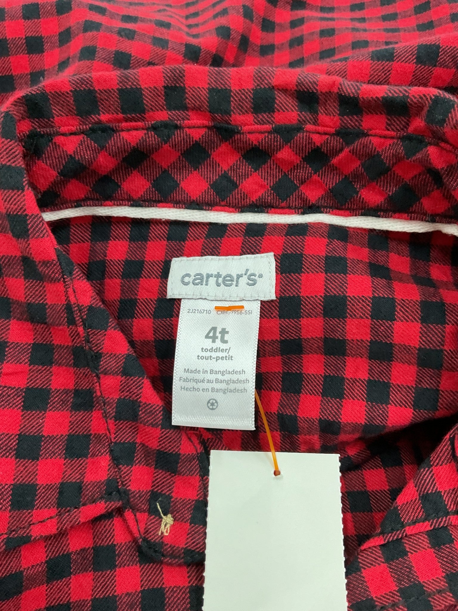 Camisa niño 4T (Carter's)