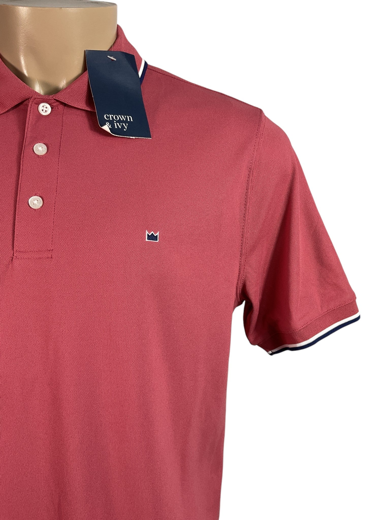 Camisa Tipo Polo M (Crown & Ivy)