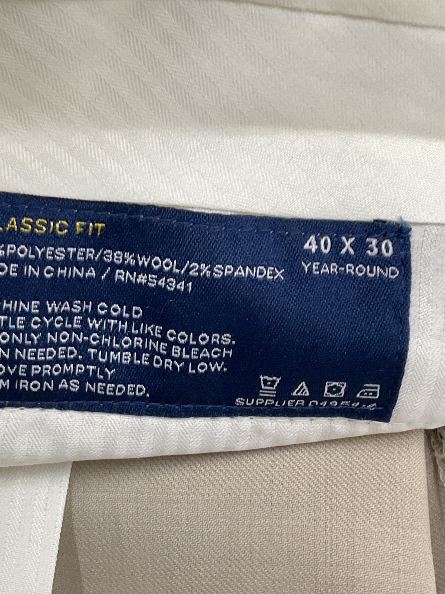 Pantalón 40 (STAFFORD)