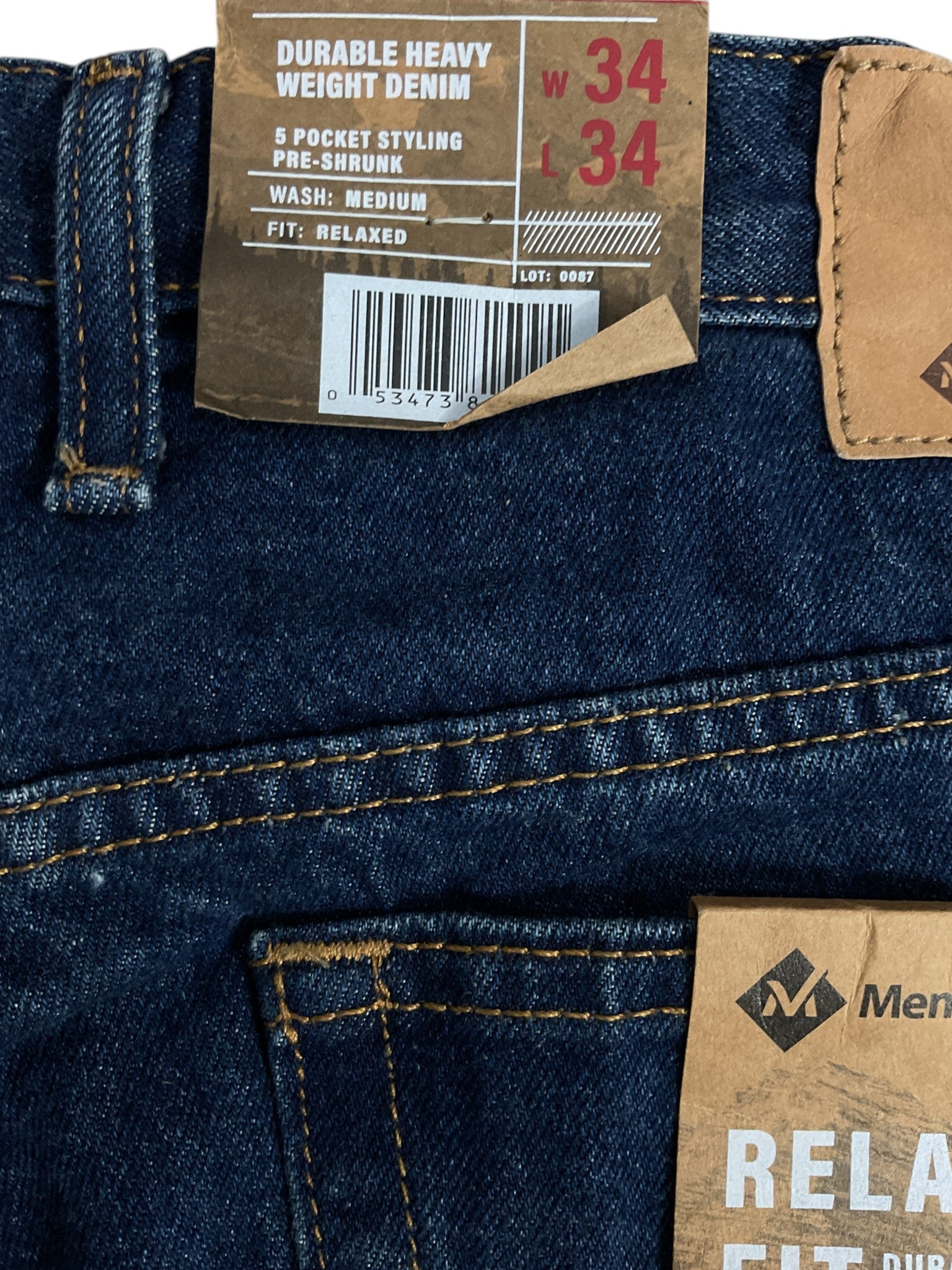Jean 34 (Member's Mark)