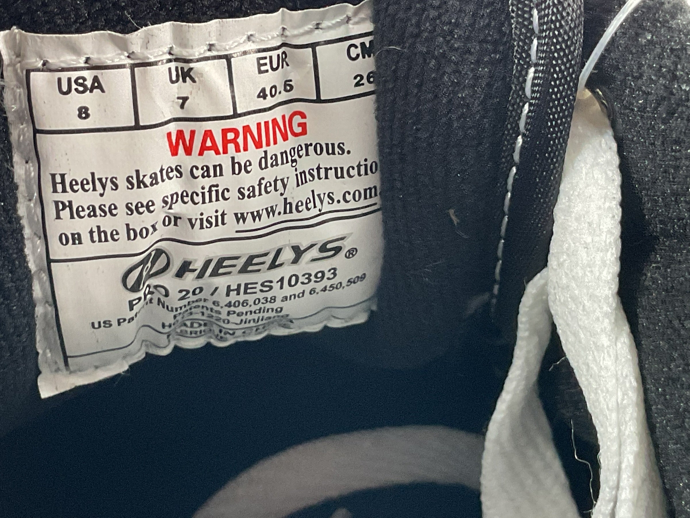 Tenis 8 (HEELYS)