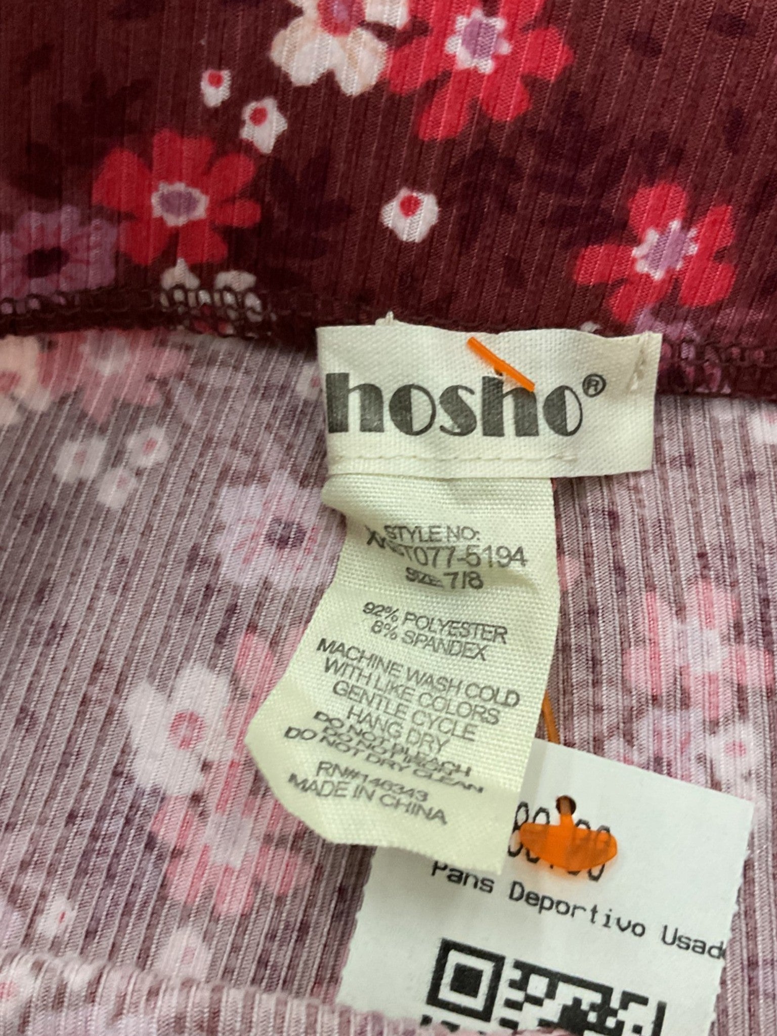 Pans niña 7-8 (SHOSHO)