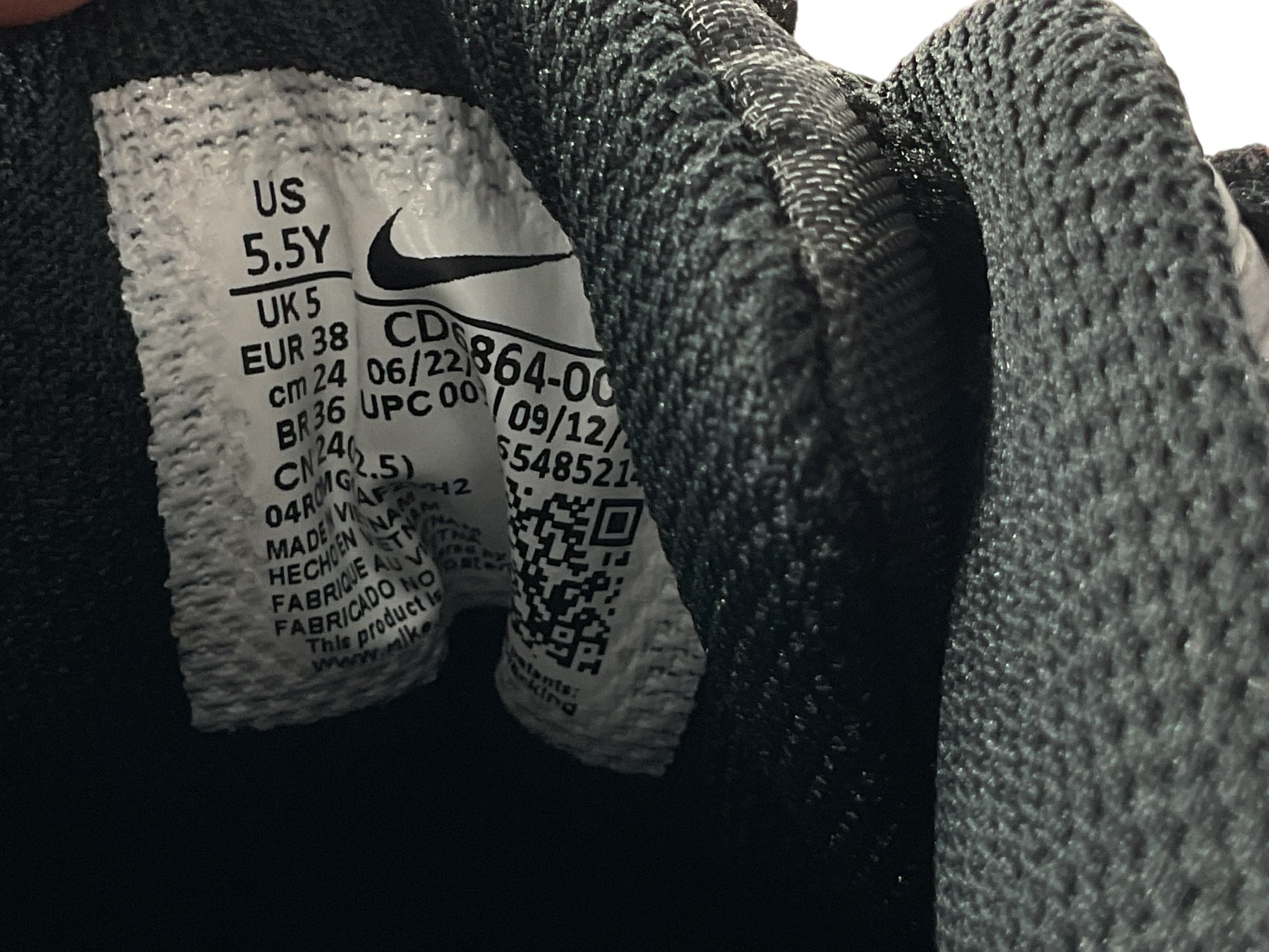 Tenis niño 5.5Y (Nike)