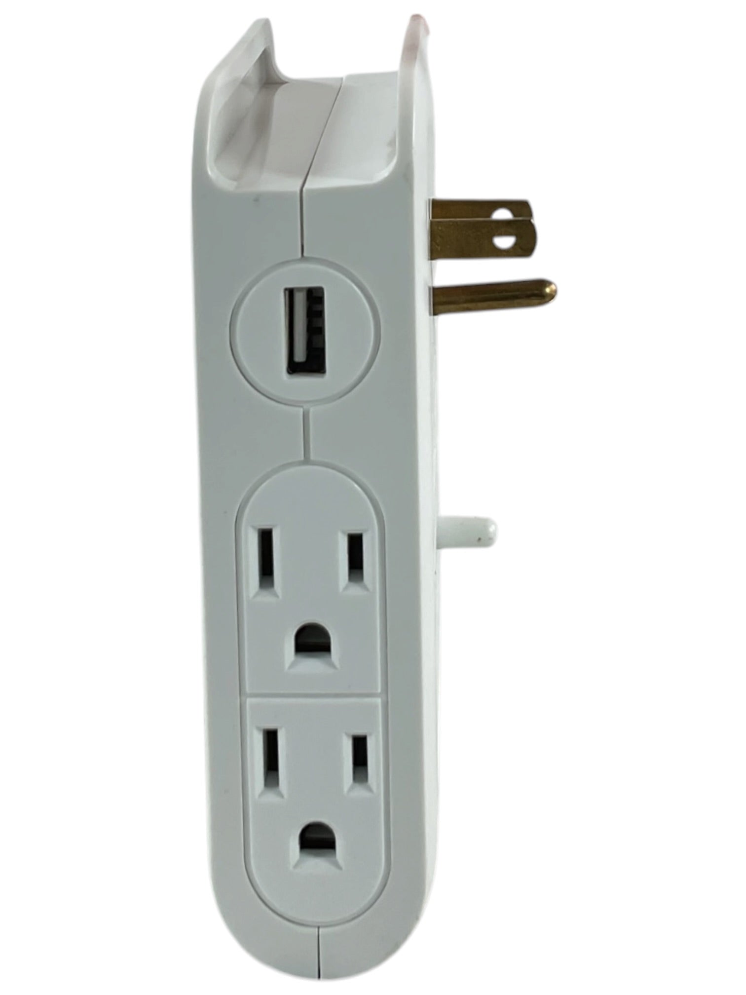 Adaptador eléctrico GLOBE con puerto USB y tomacorrientes