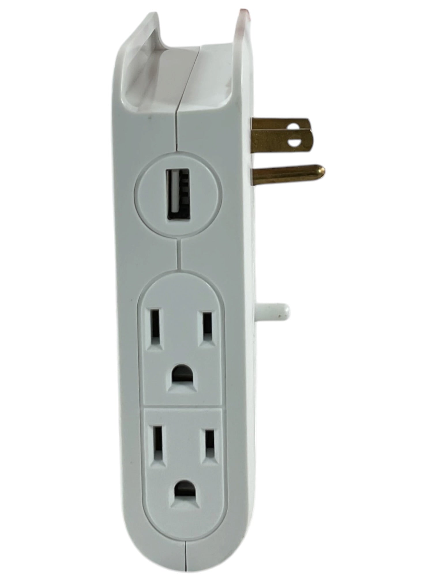 Adaptador eléctrico GLOBE con puerto USB y tomacorrientes