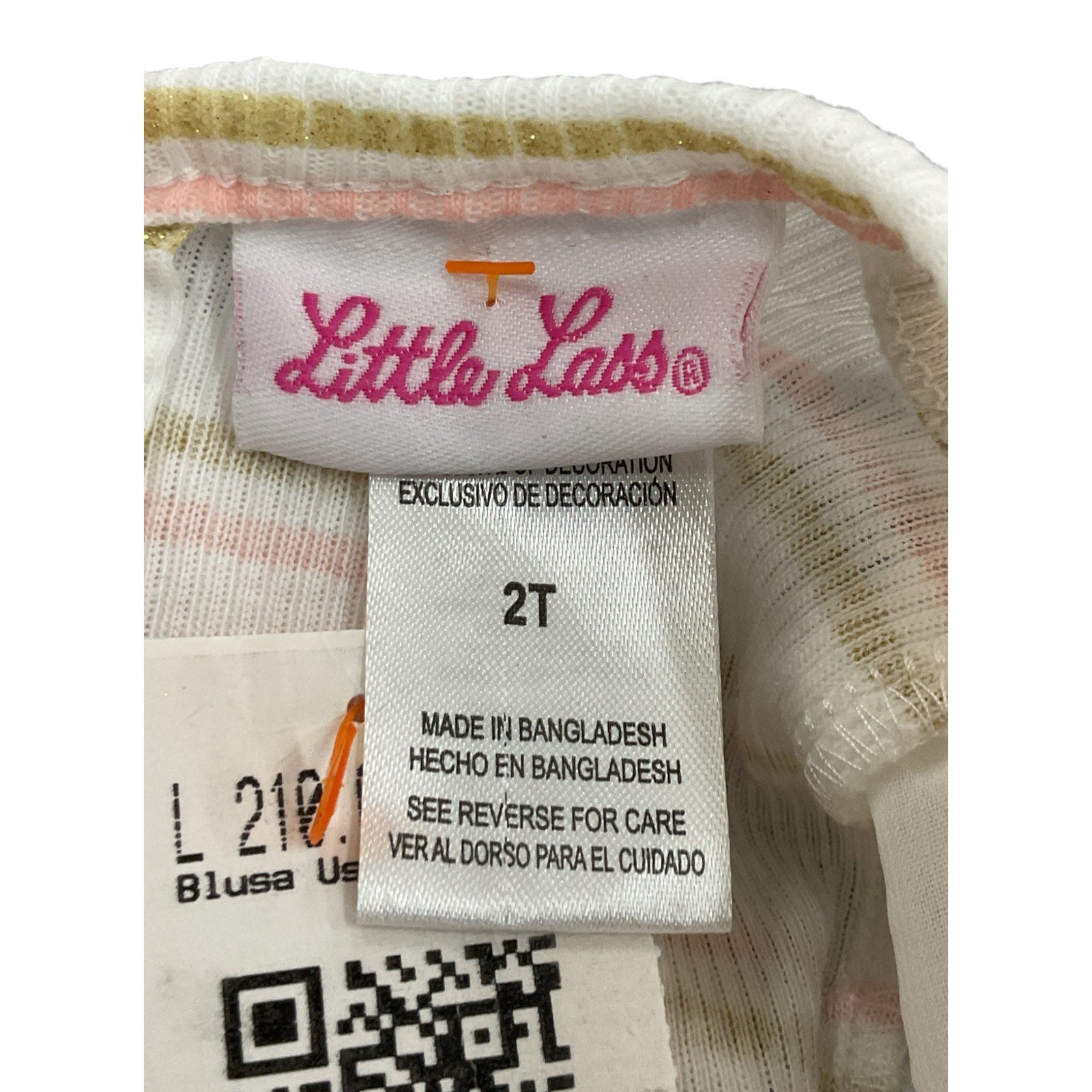 Blusa niña 2T