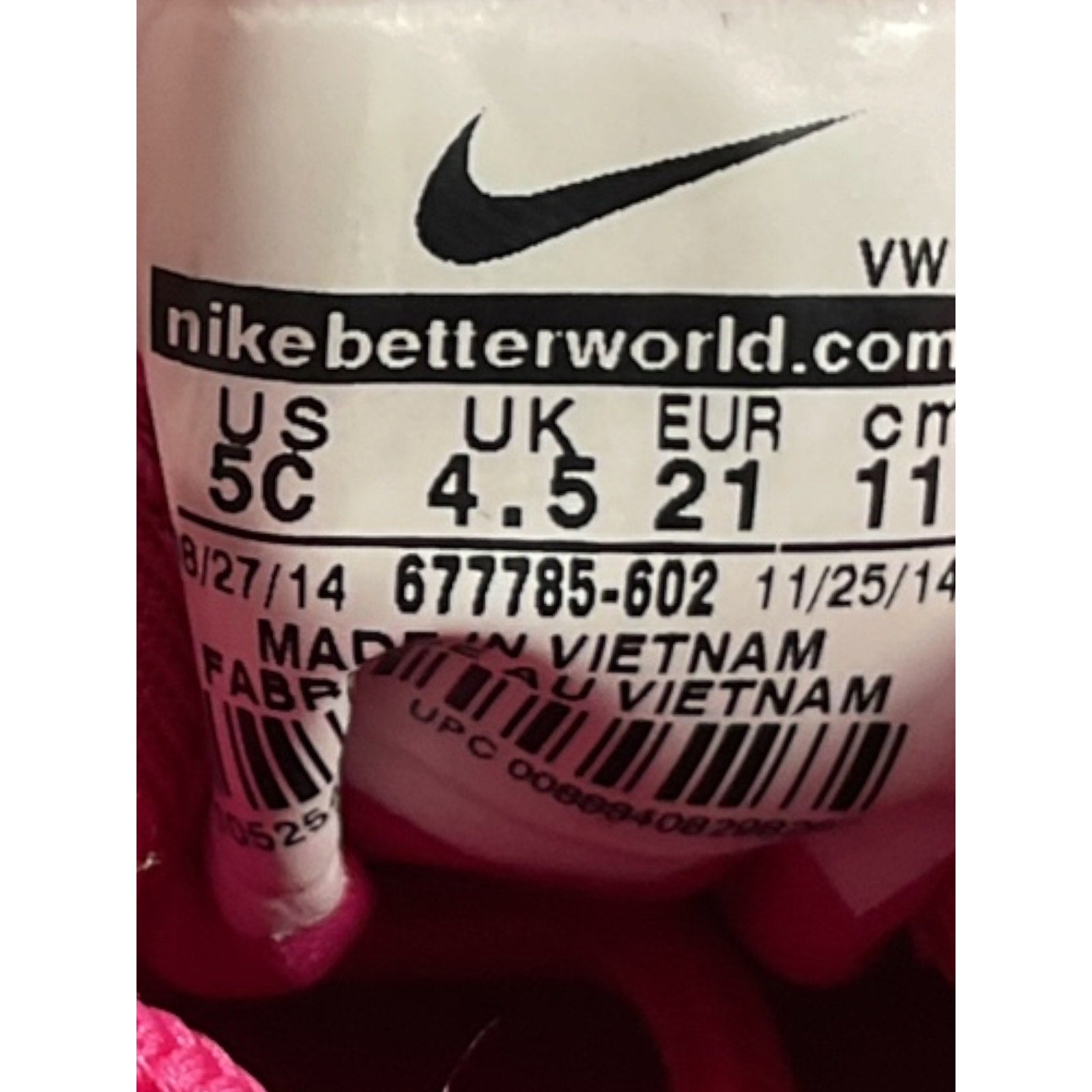 Tenis Niña 5C (Nike)
