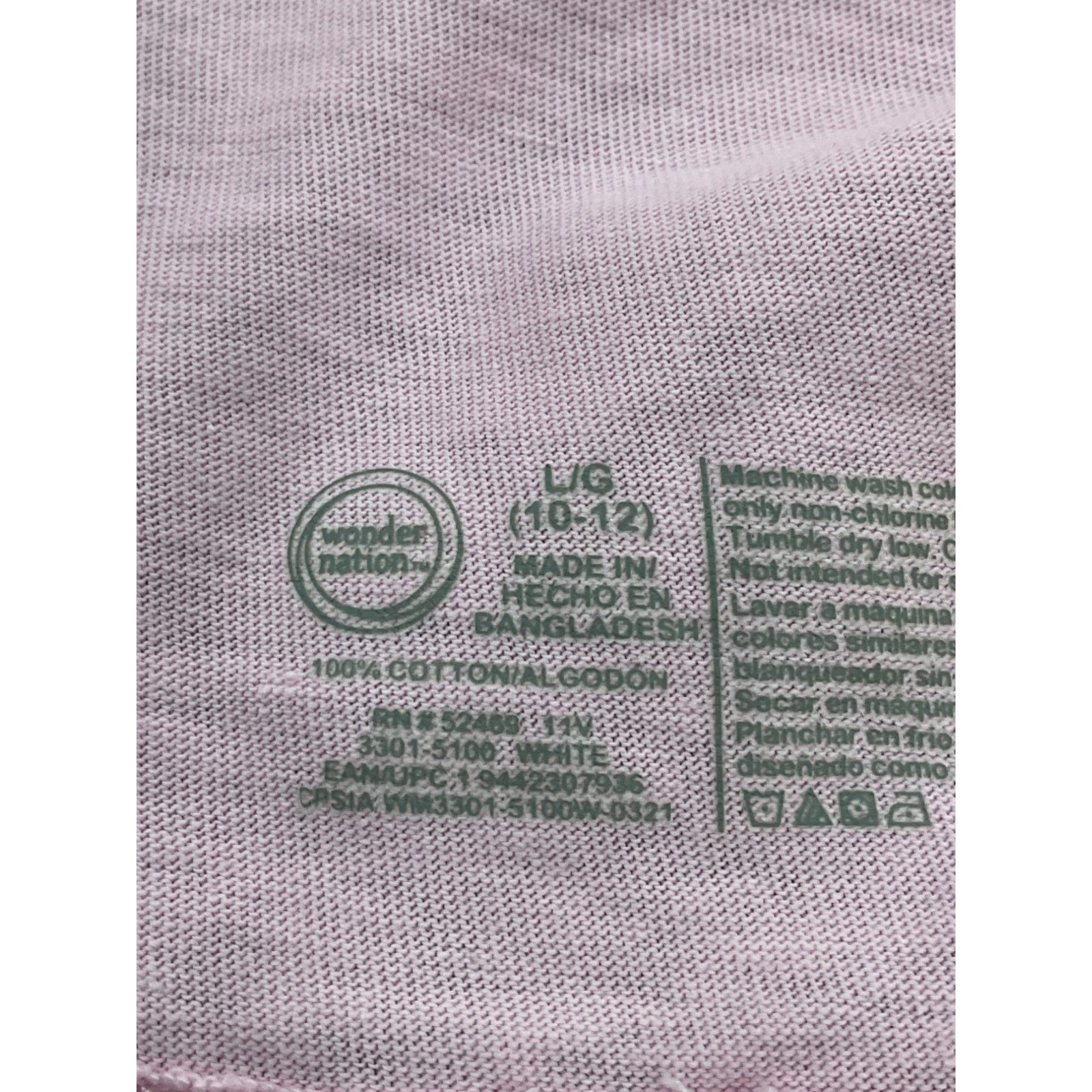 Blusa niña L (Wonder Nation)