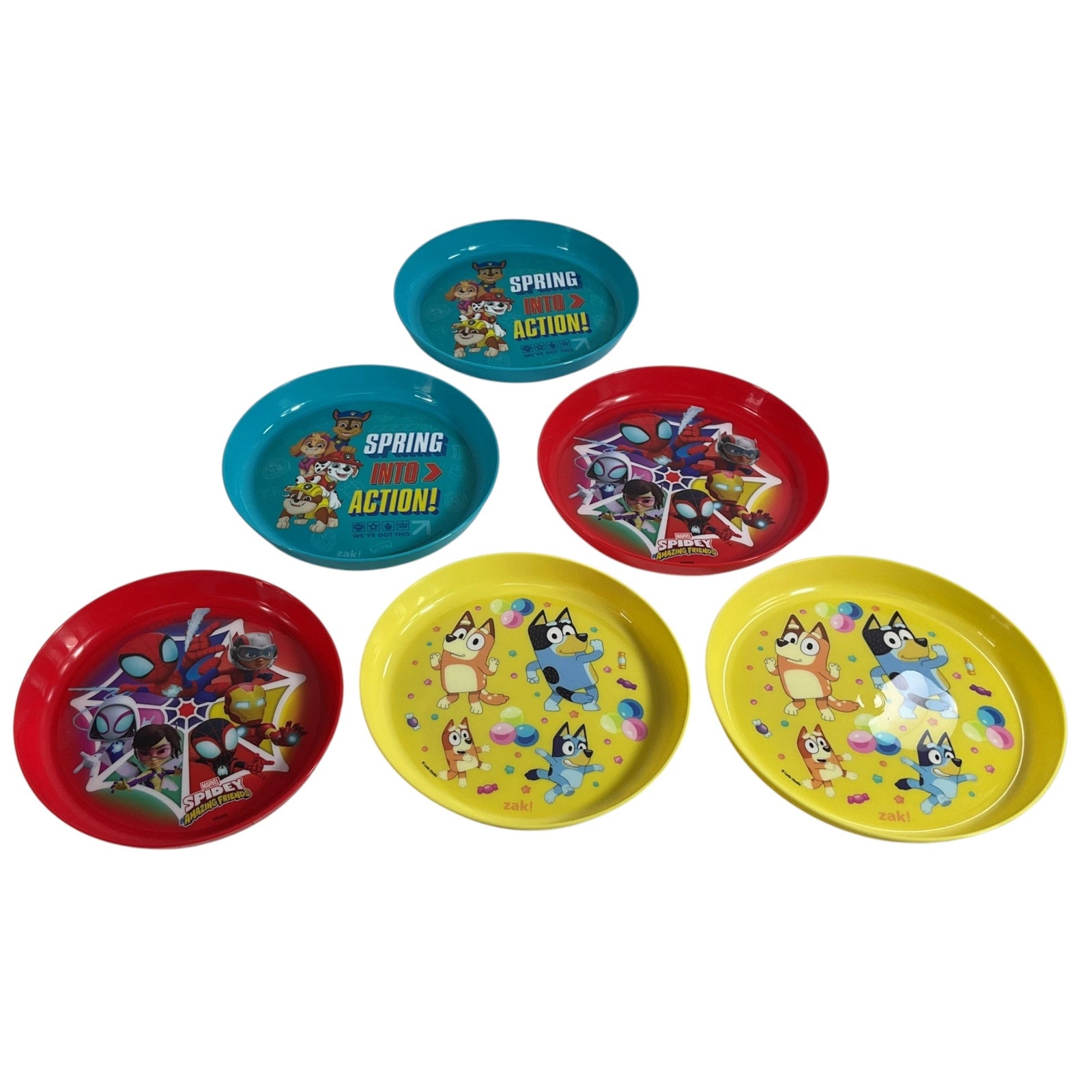 Set de platos (Bluey)