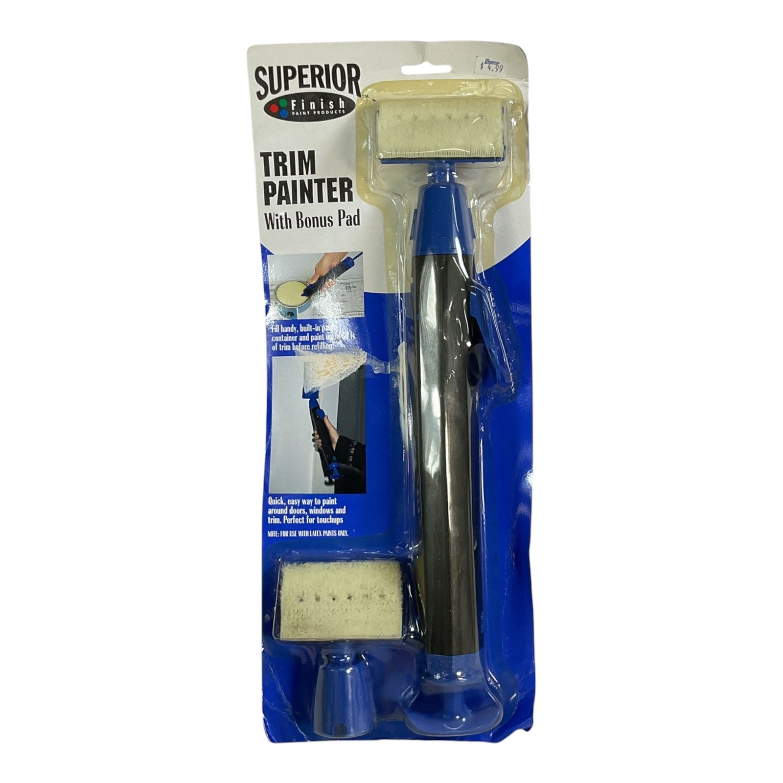 Aplicador de pintura para molduras y bordes