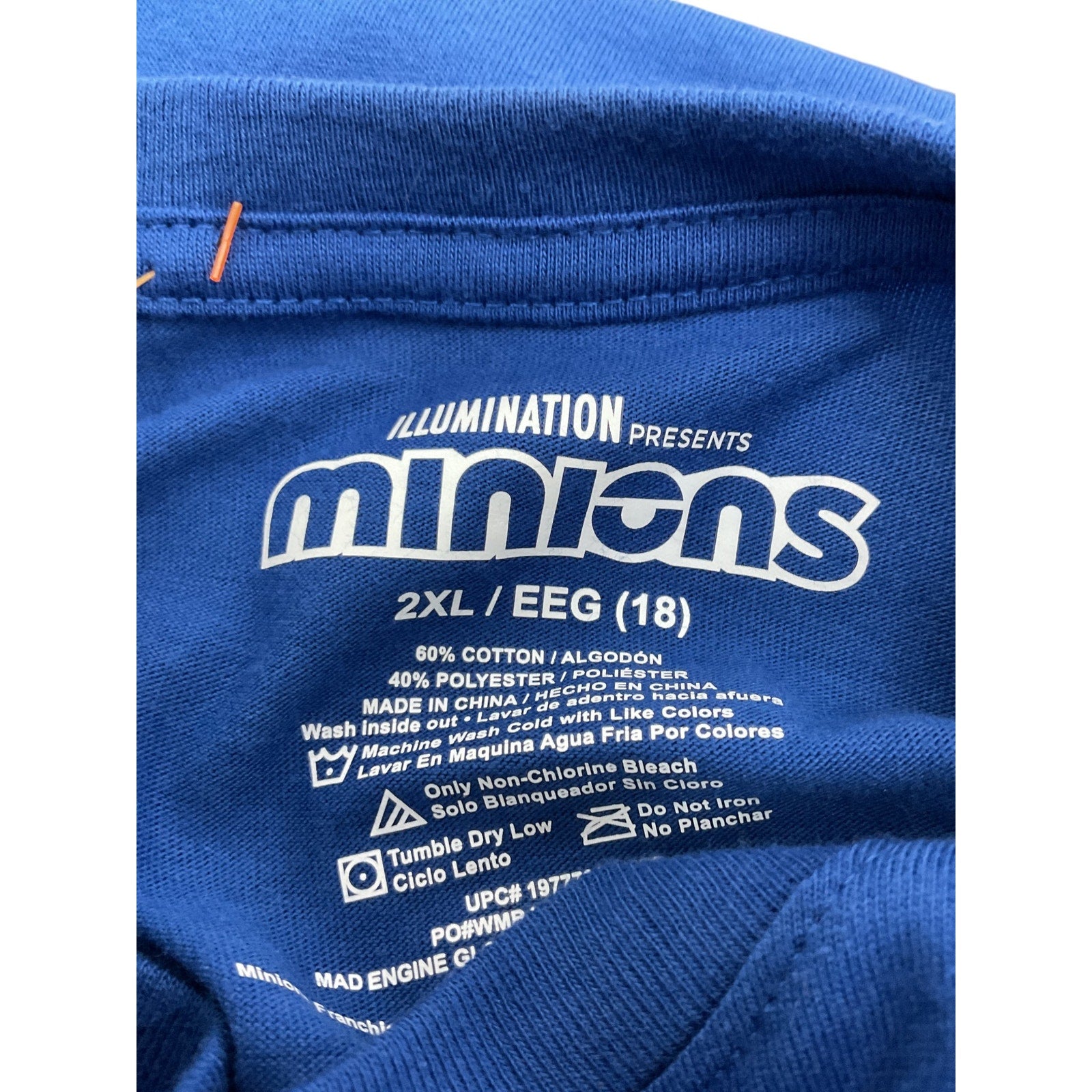 Camisa niño 18 (Minions)