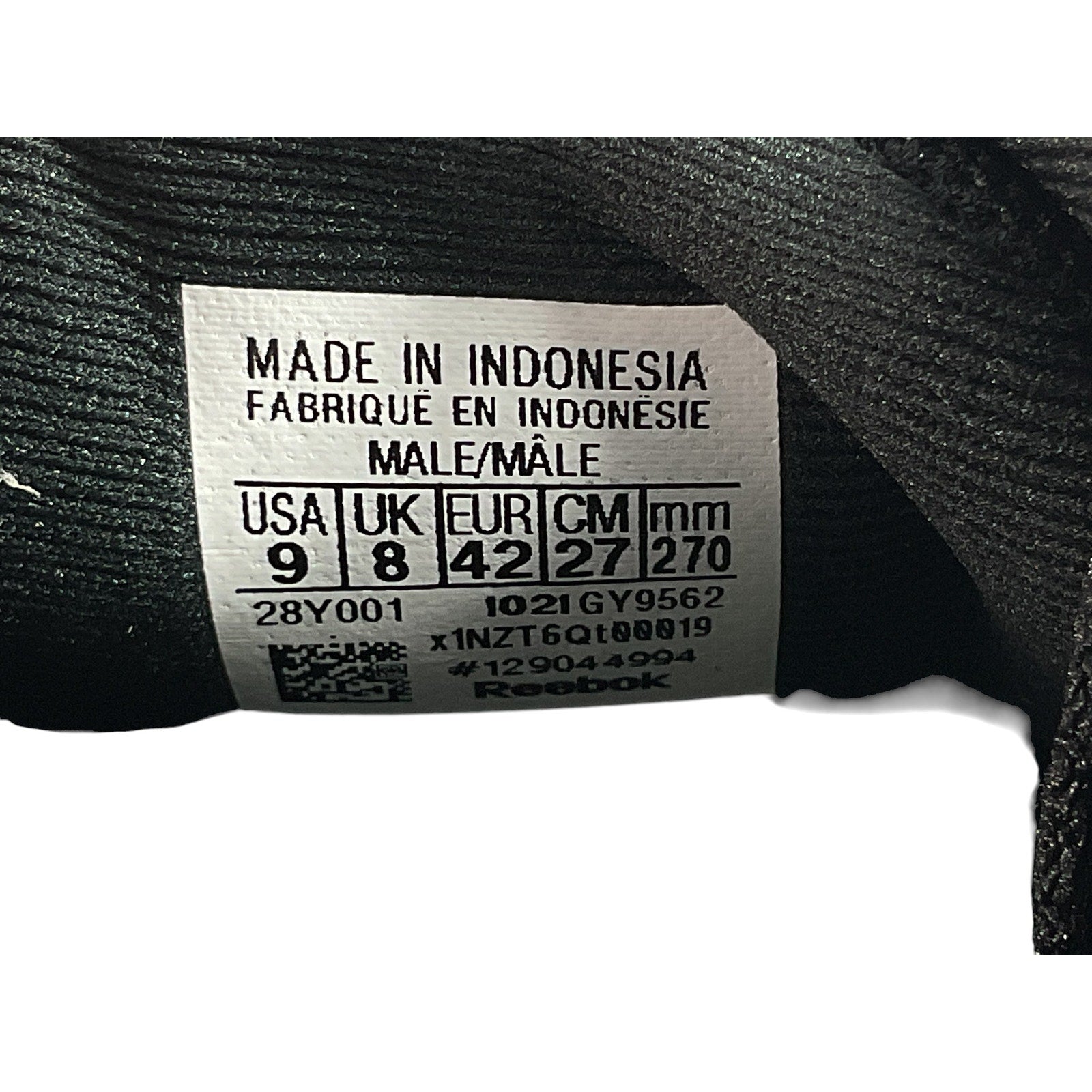 Tenis 9 (Reebok)