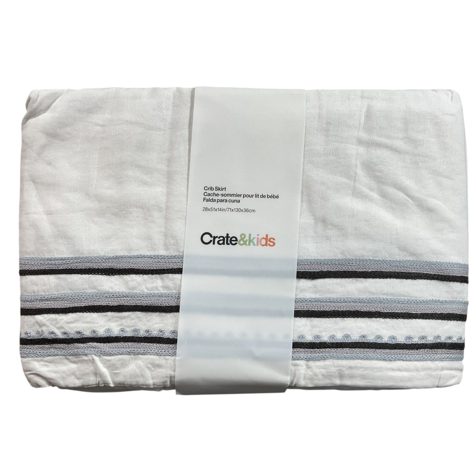 Falda para Cuna (Crate&kids)