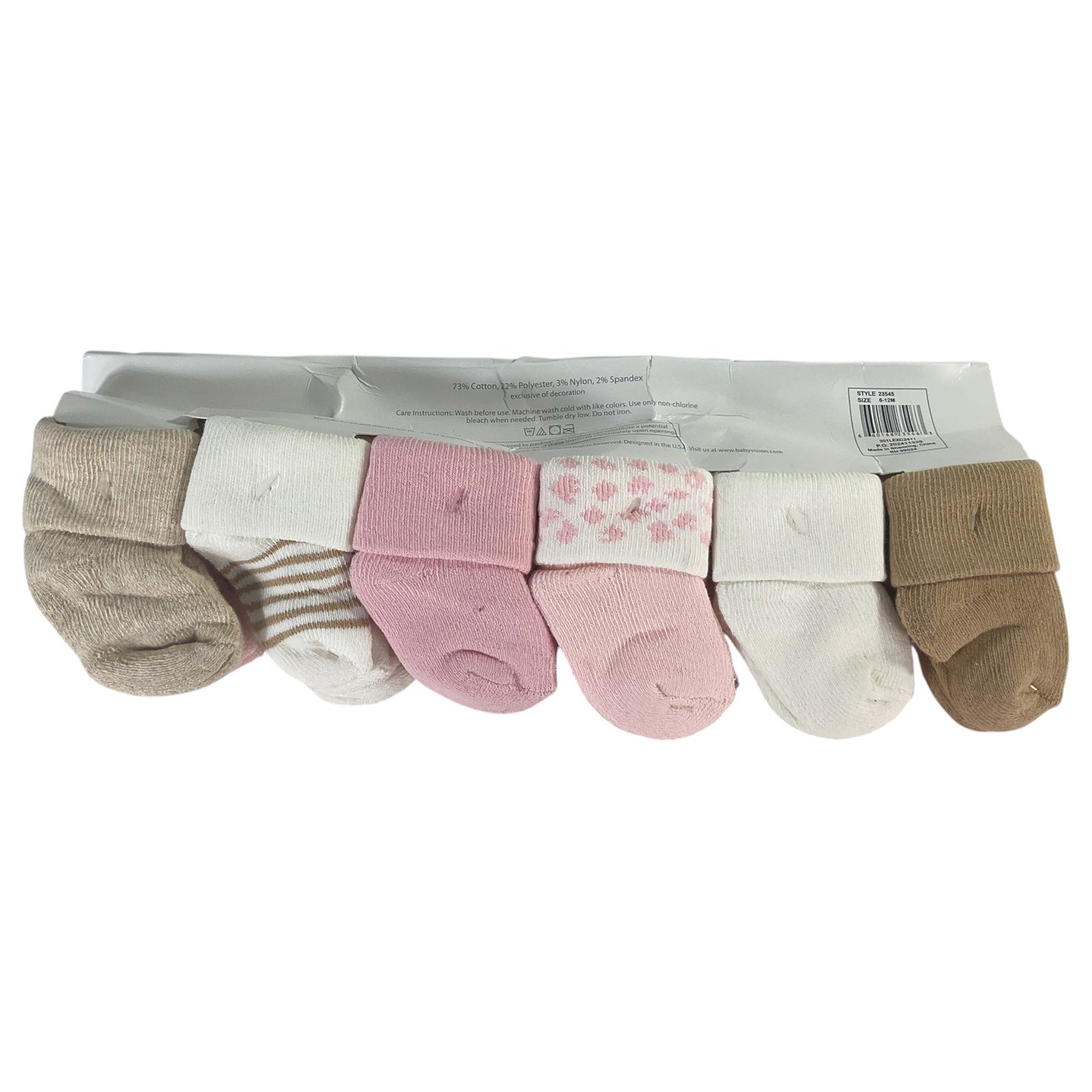 Set de calcetines para bebé 6-12M