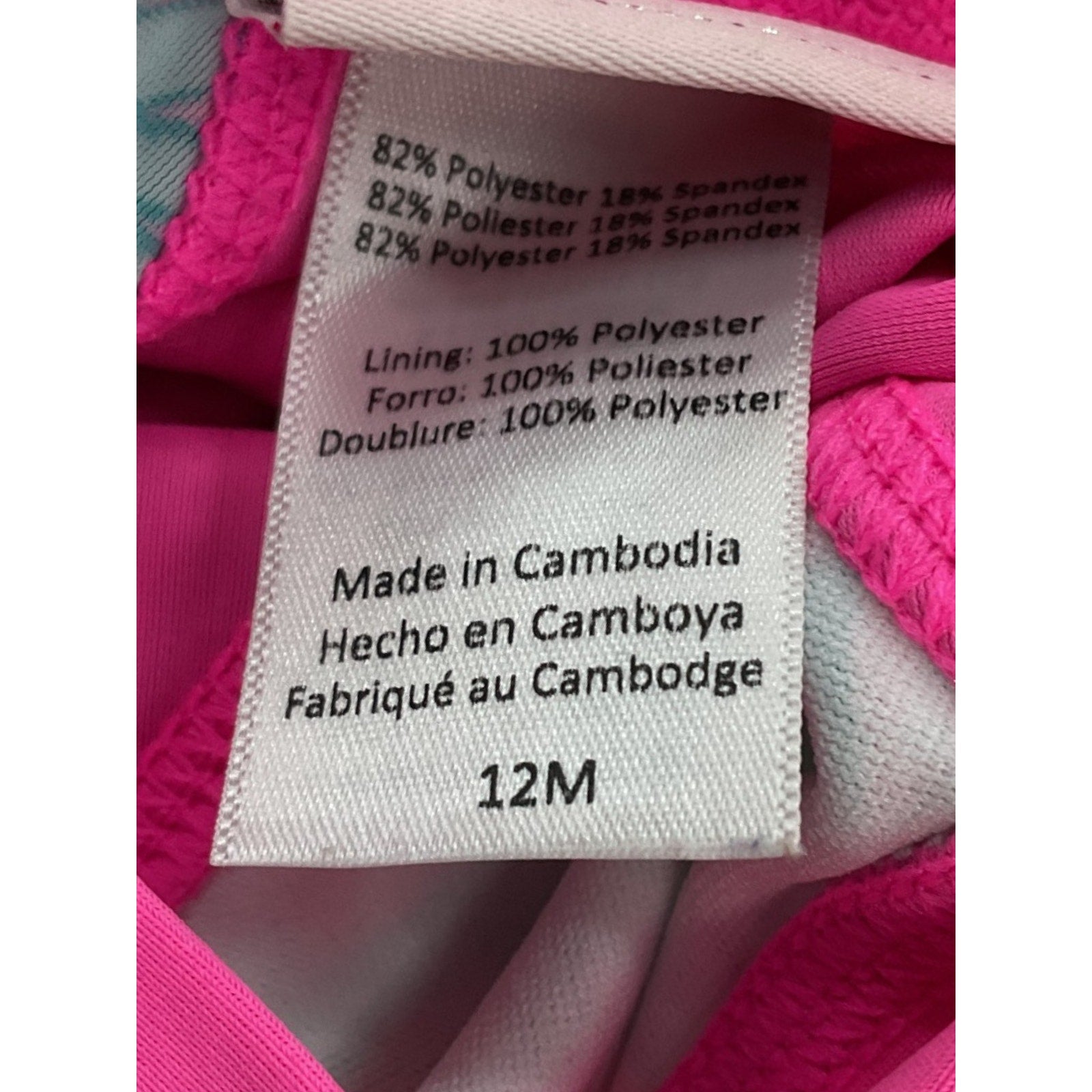 Traje de Baño Niña 12M