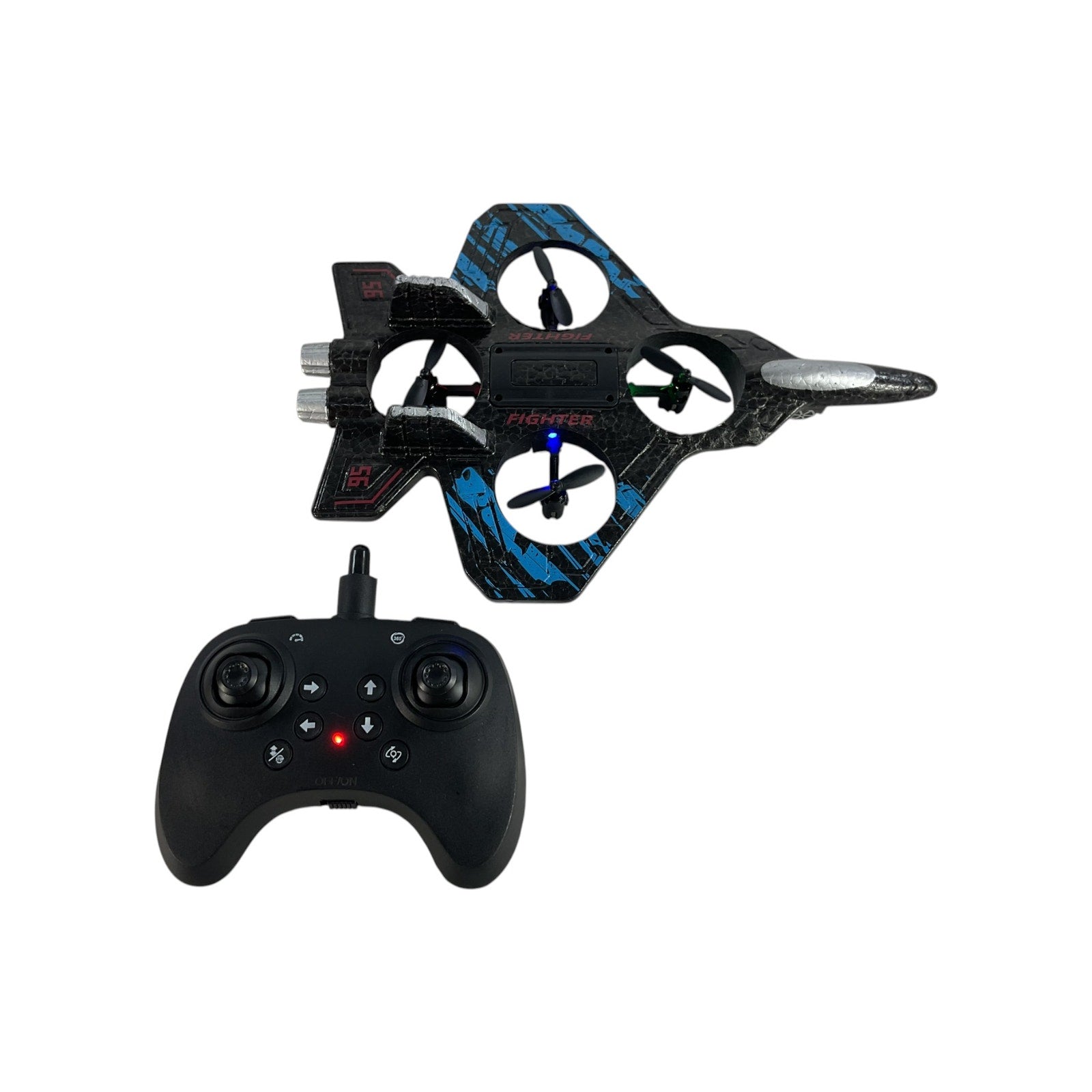 dron tipo avión de combate