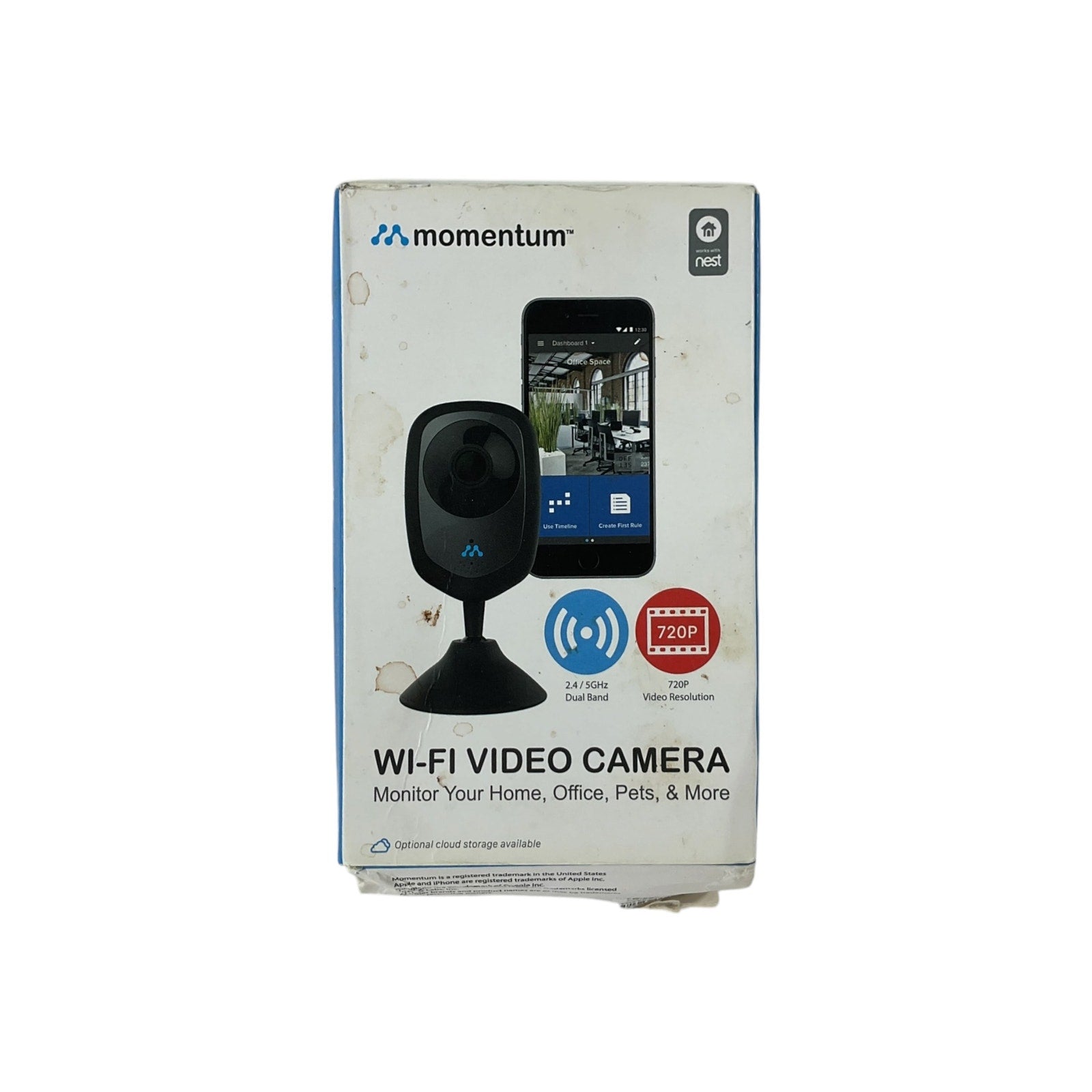 Cámara de seguridad WiFi (momentum)