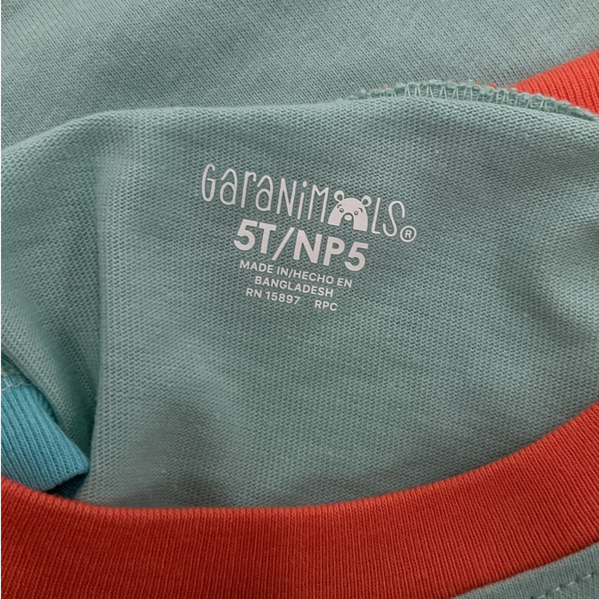 Camisa Niño 5T (Garanimals)