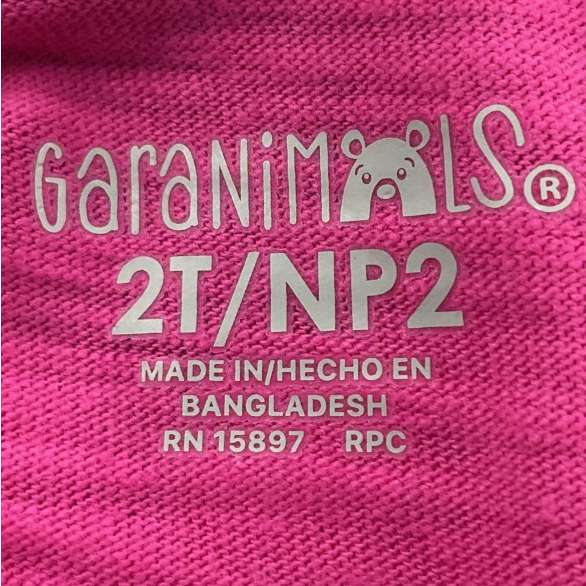Vestido Niña 2T (Garanimals)