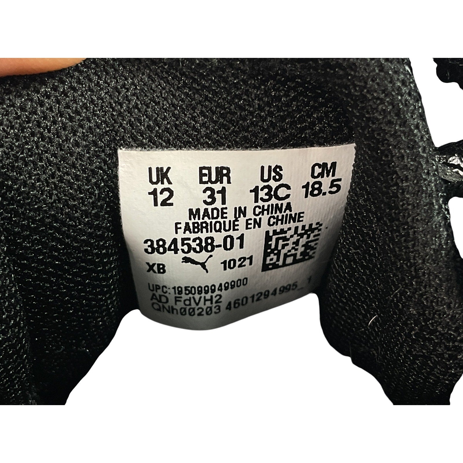 Tenis niño 13 (PUMA)