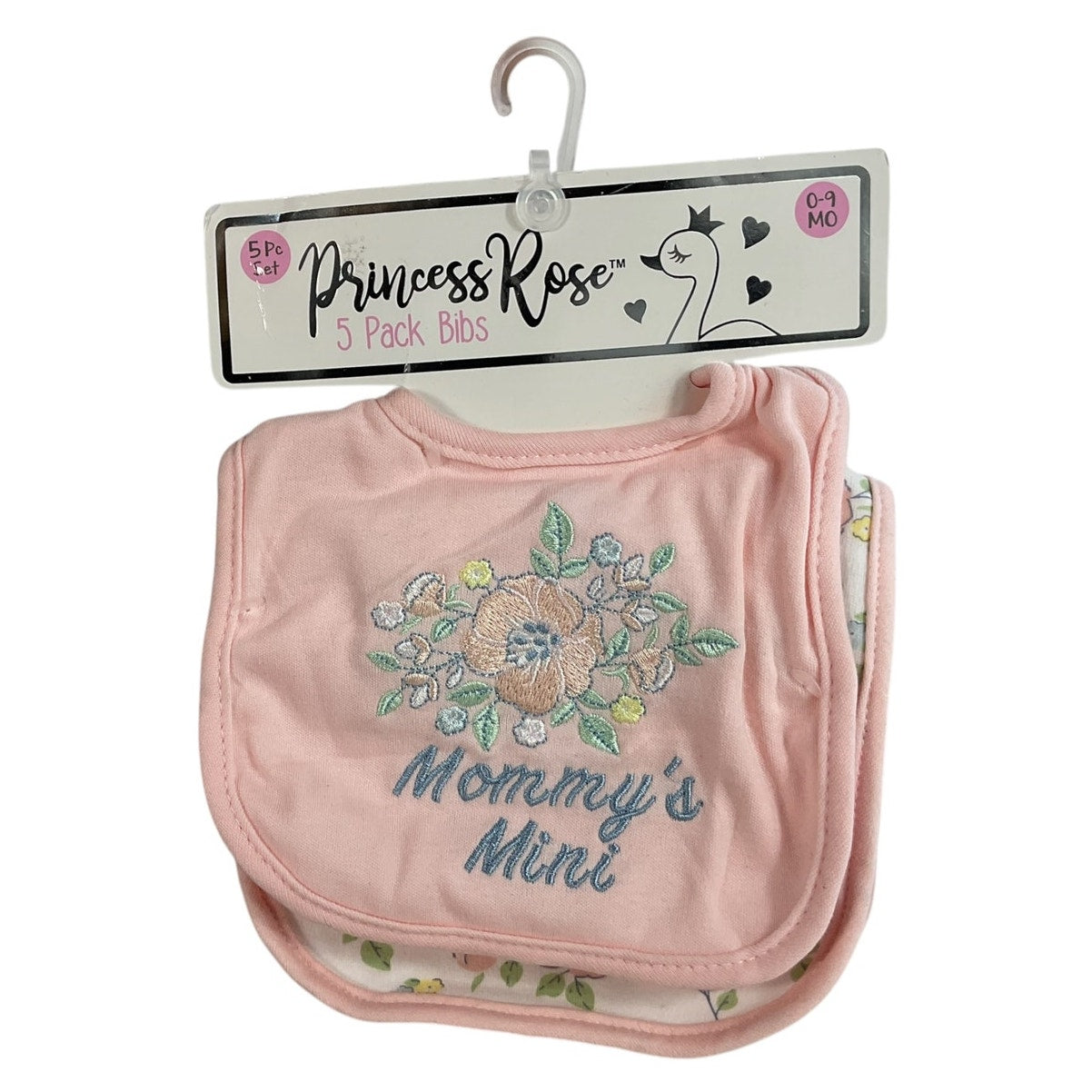 Set de baberos para niña (Princess Rose)