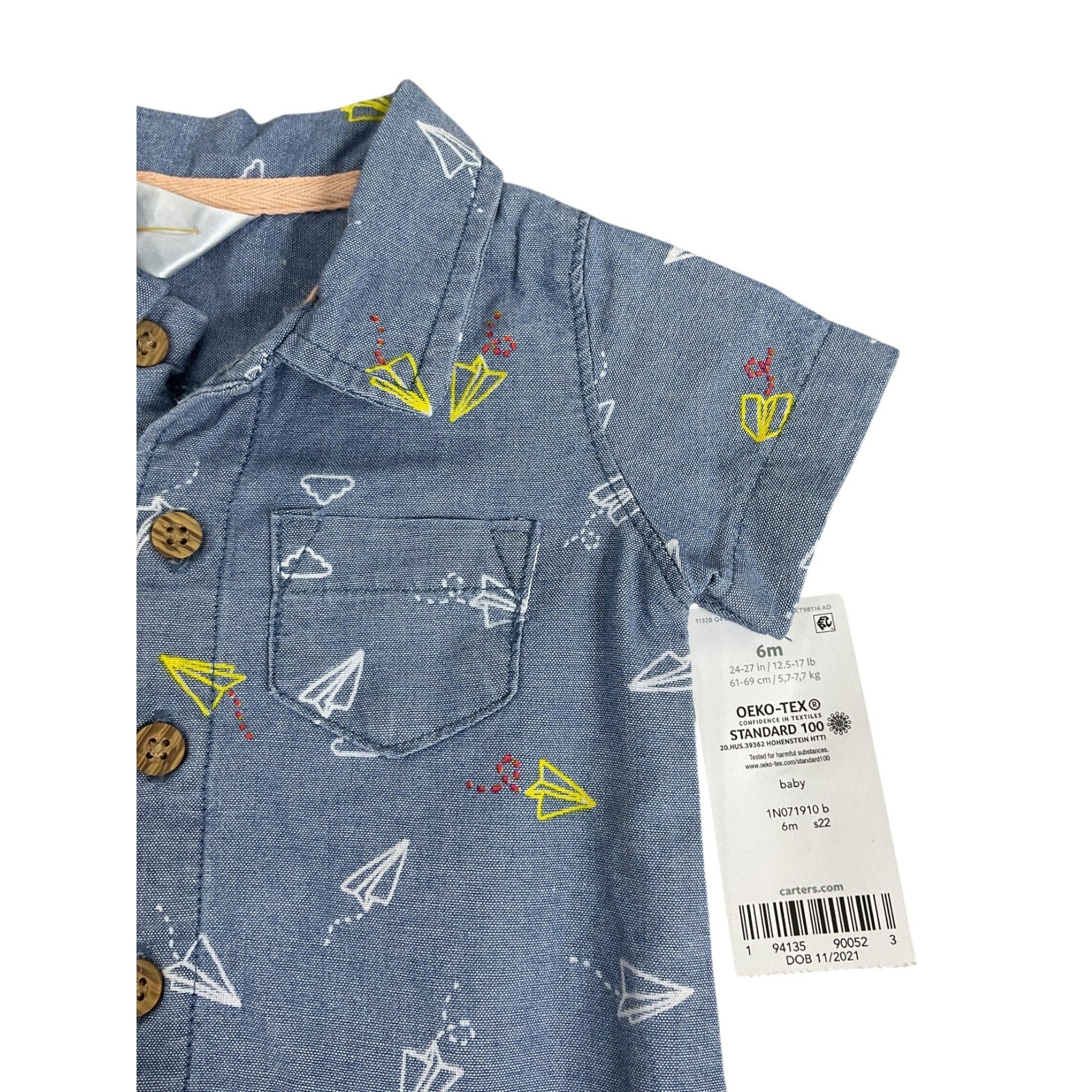 Traje de Bebe Niño 6M (Carter's)