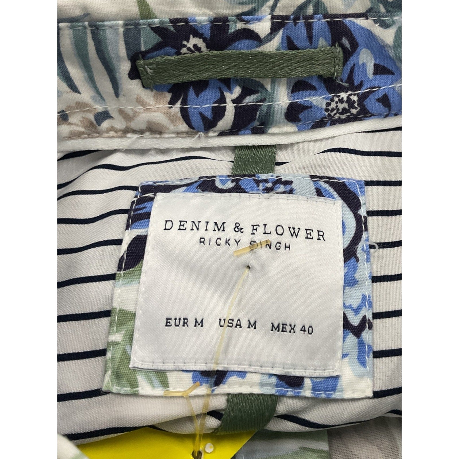 Camisa M (Denim & Flower)