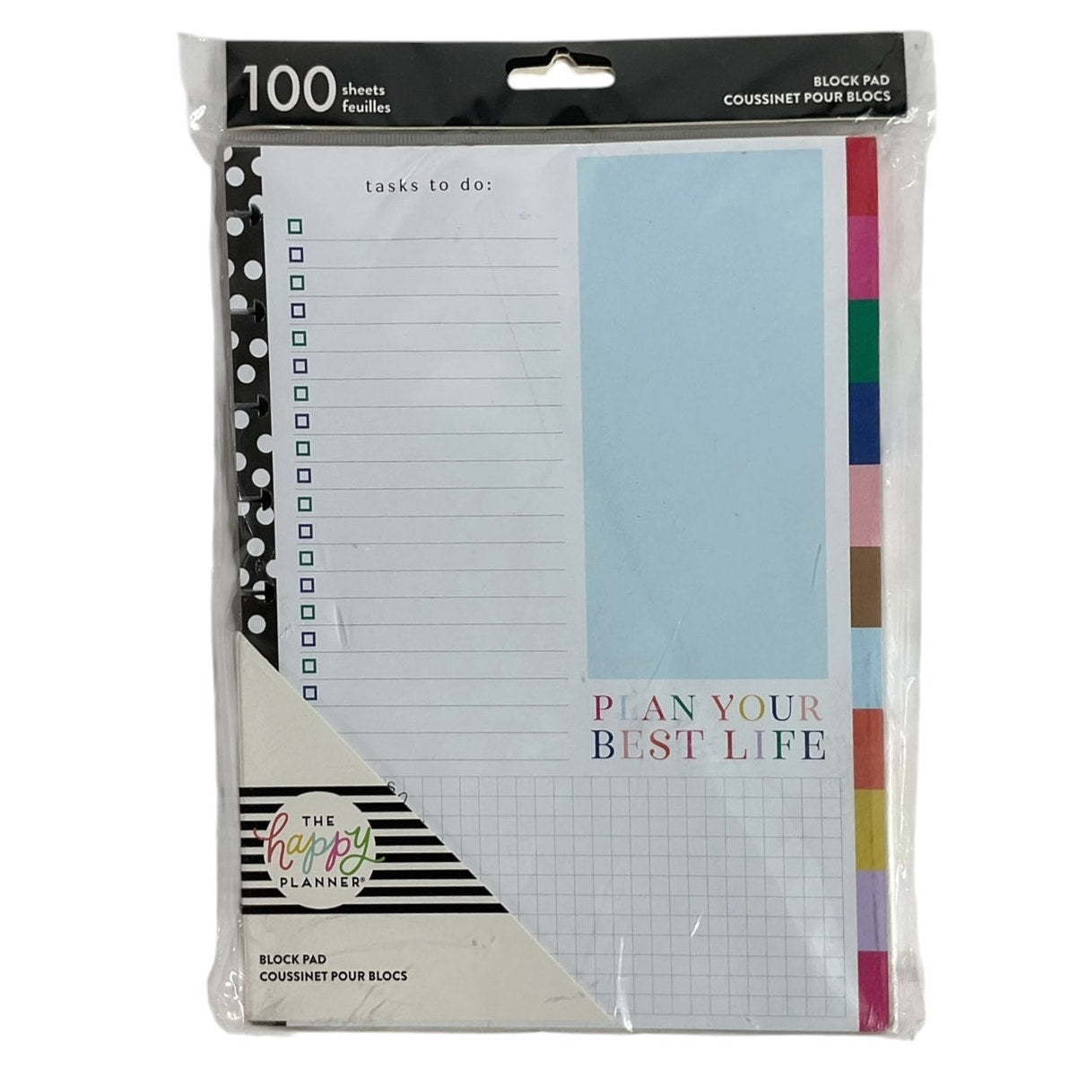 Bloque de hojas de notas