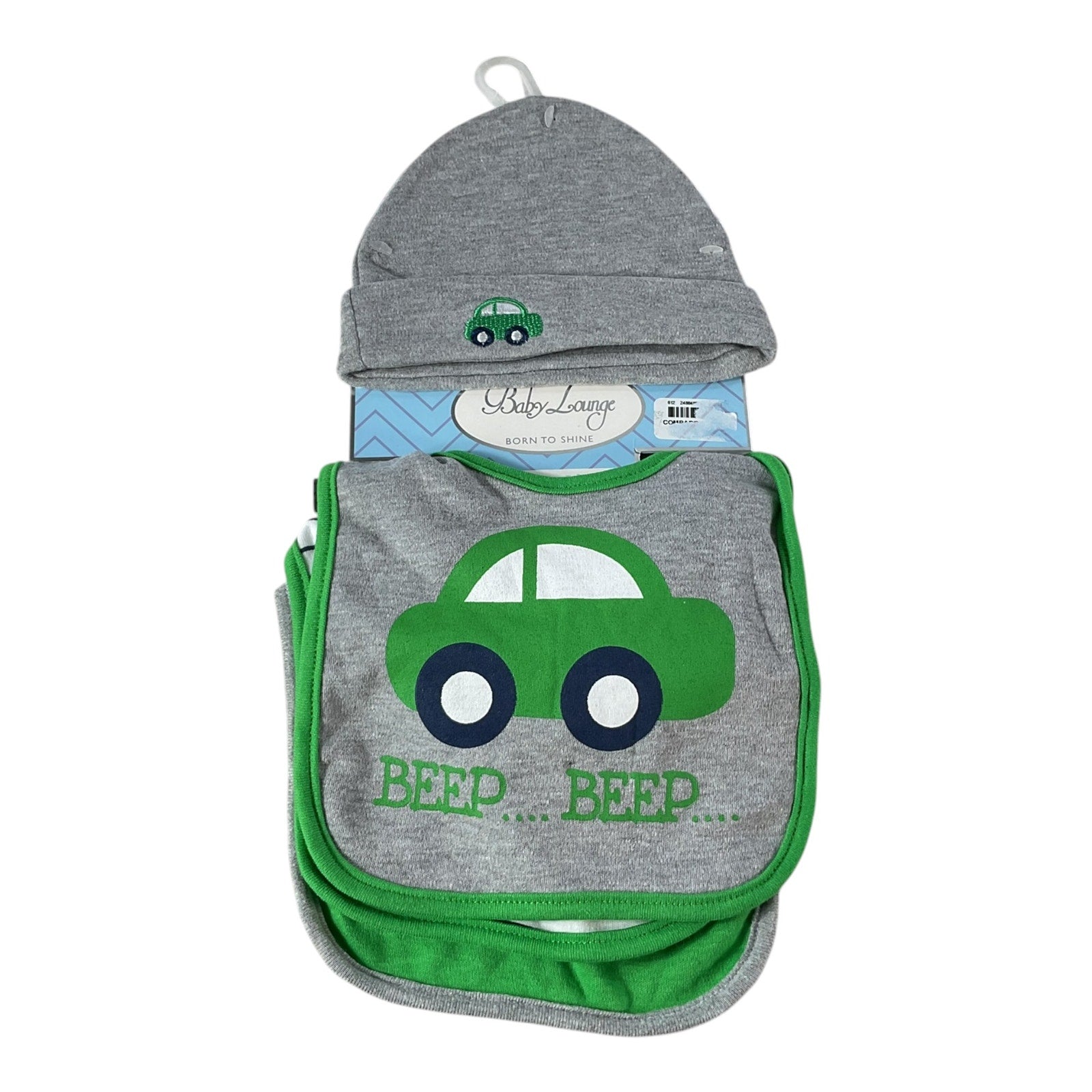 Set de baberos y gorrito