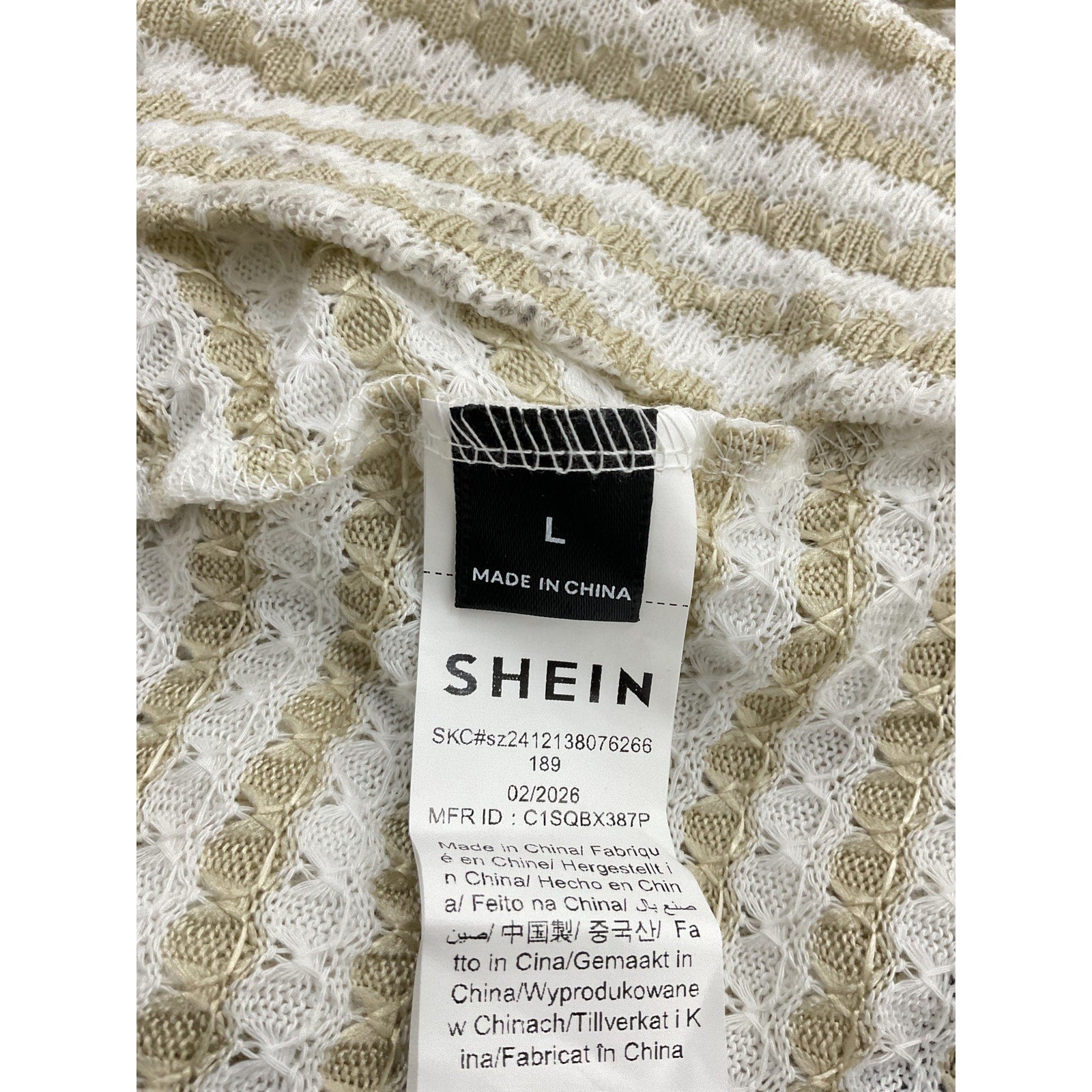 Vestido L (Shein)