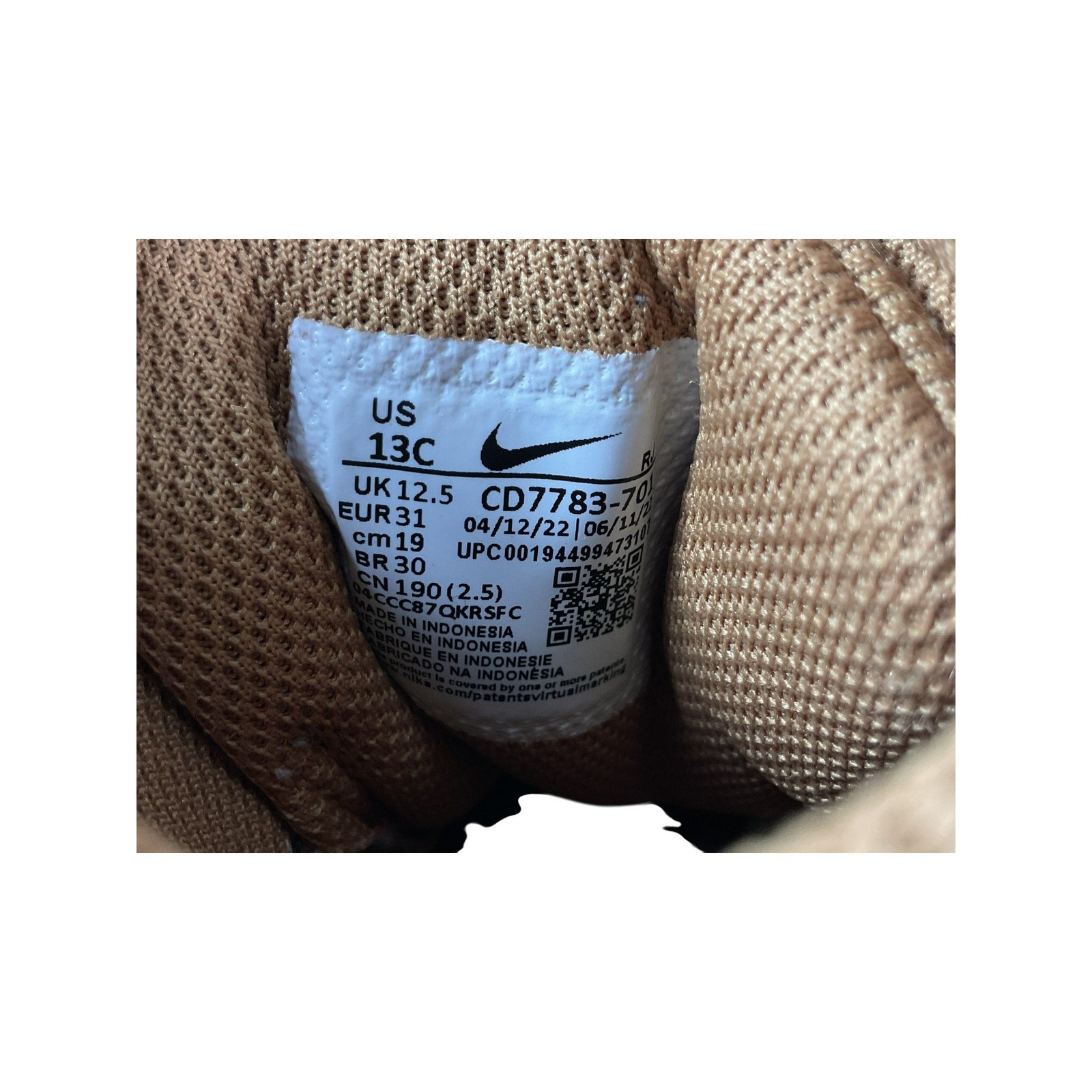 Tenis Niño 13C (Nike)