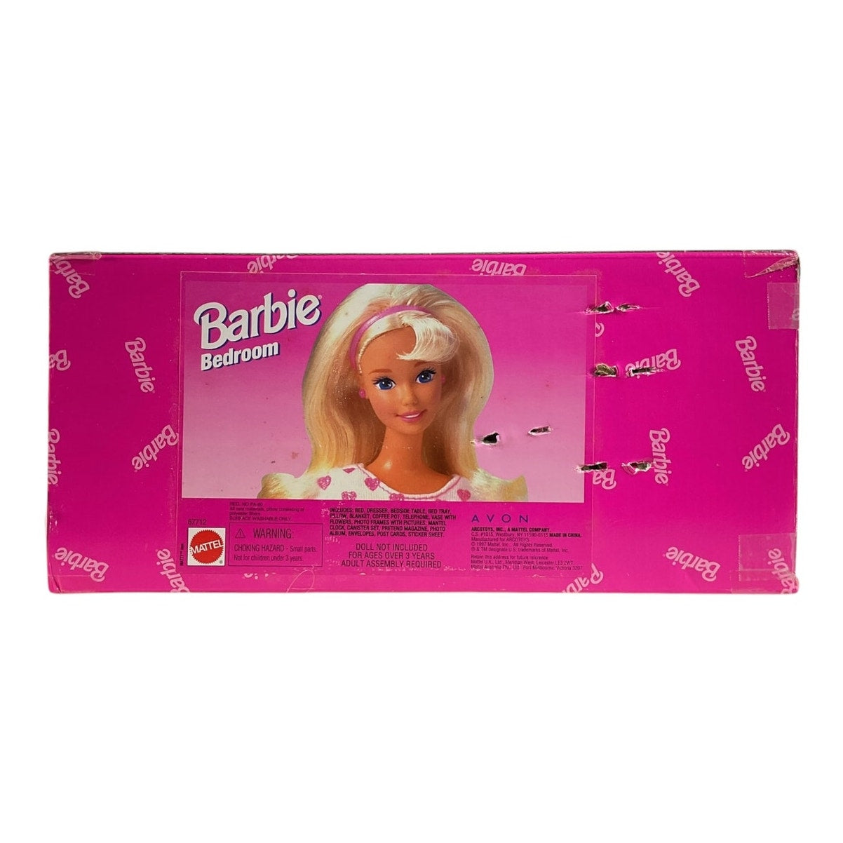 Juego de dormitorio para muñecas (Barbie)