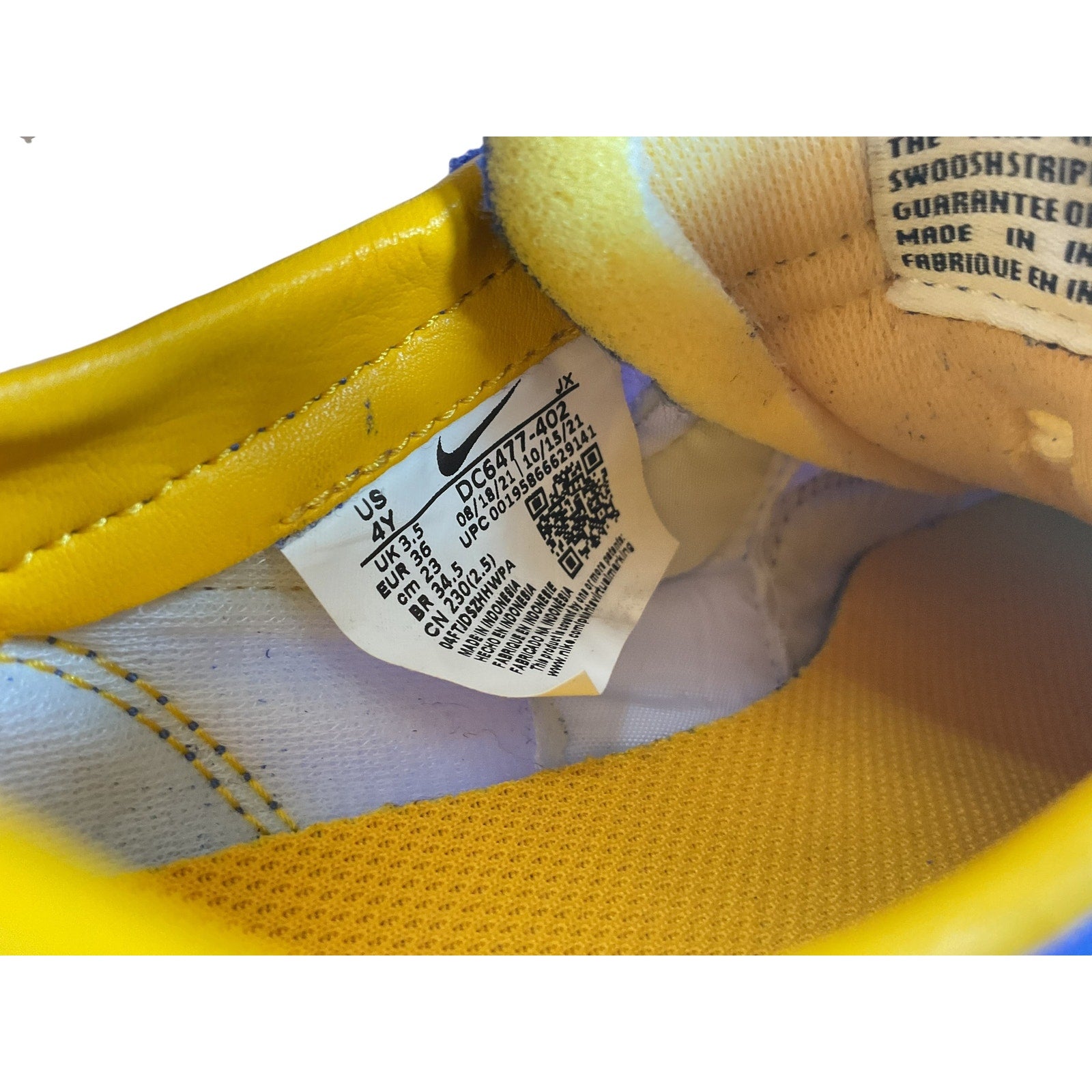 Tenis Niño 4Y (Nike)
