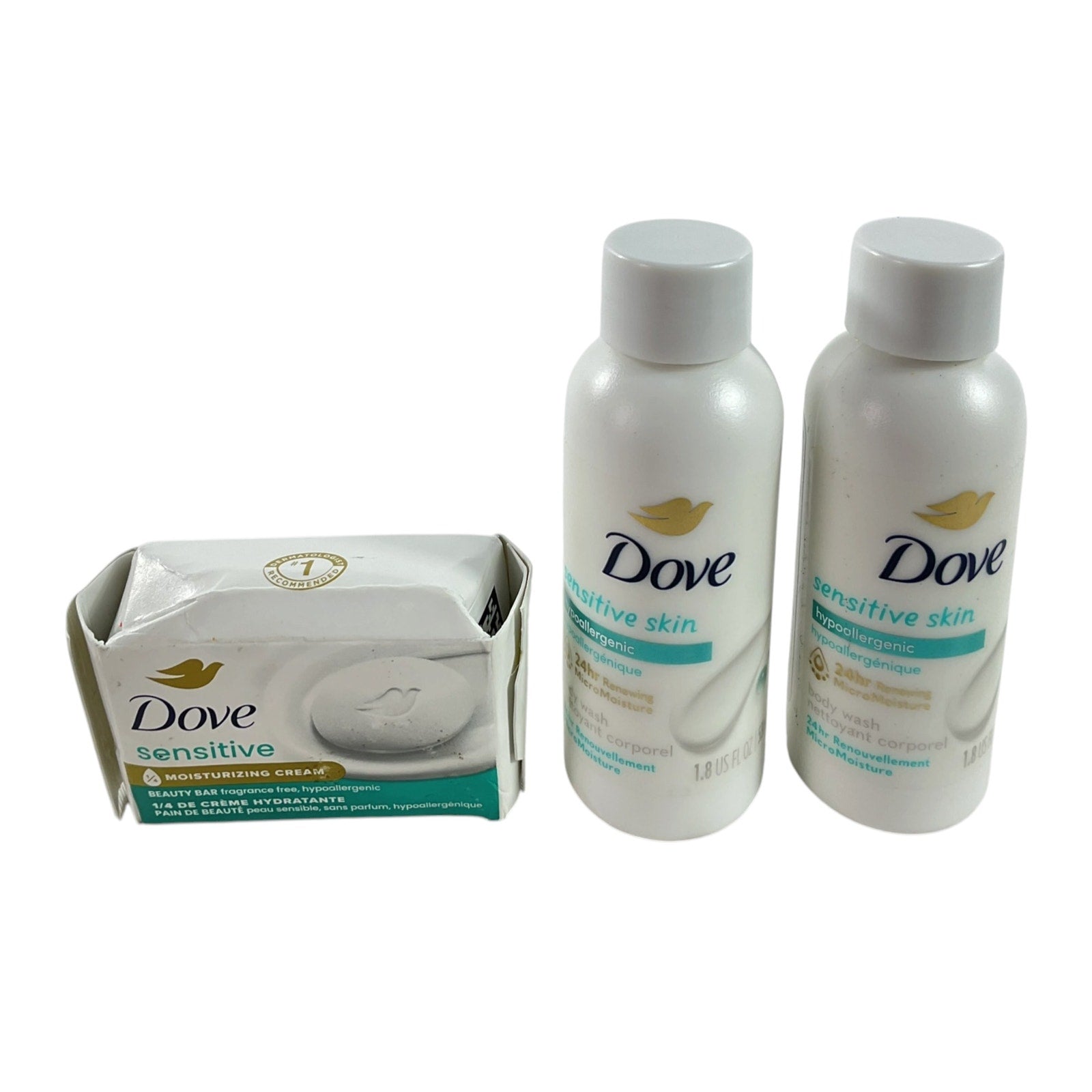 Set de limpieza personal (DOVE)
