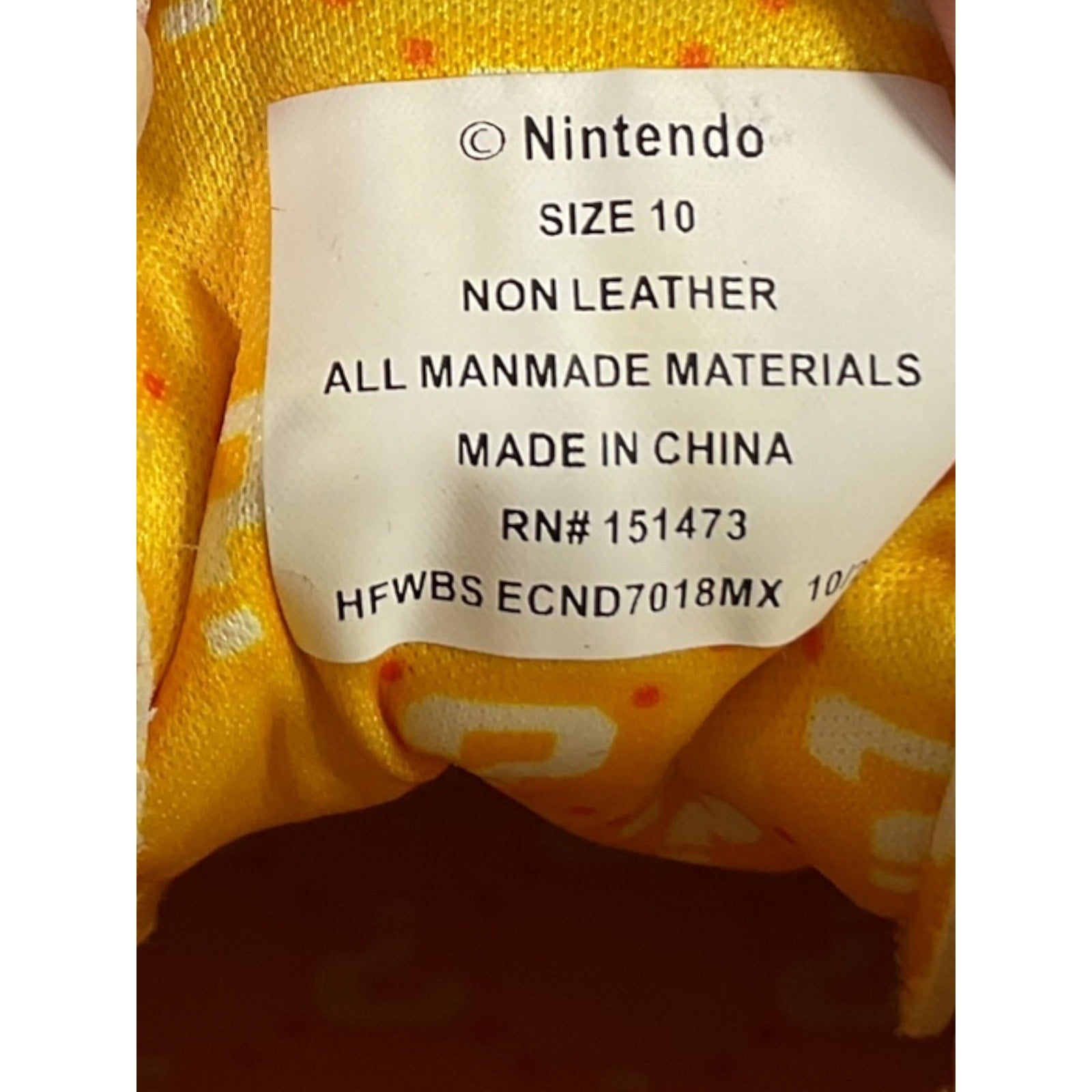 Tenis niño 10 (Nintendo)