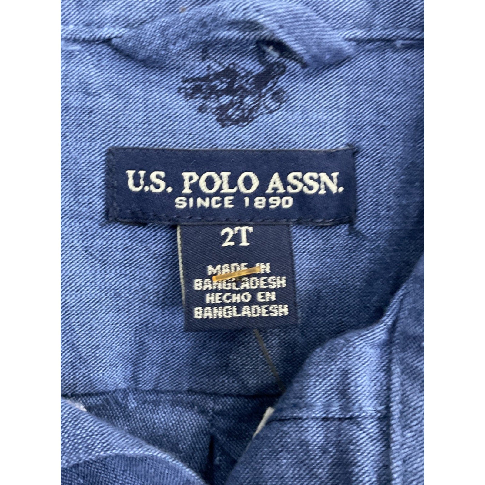 Camisa Niño  2T (U.S POLO ASSN)