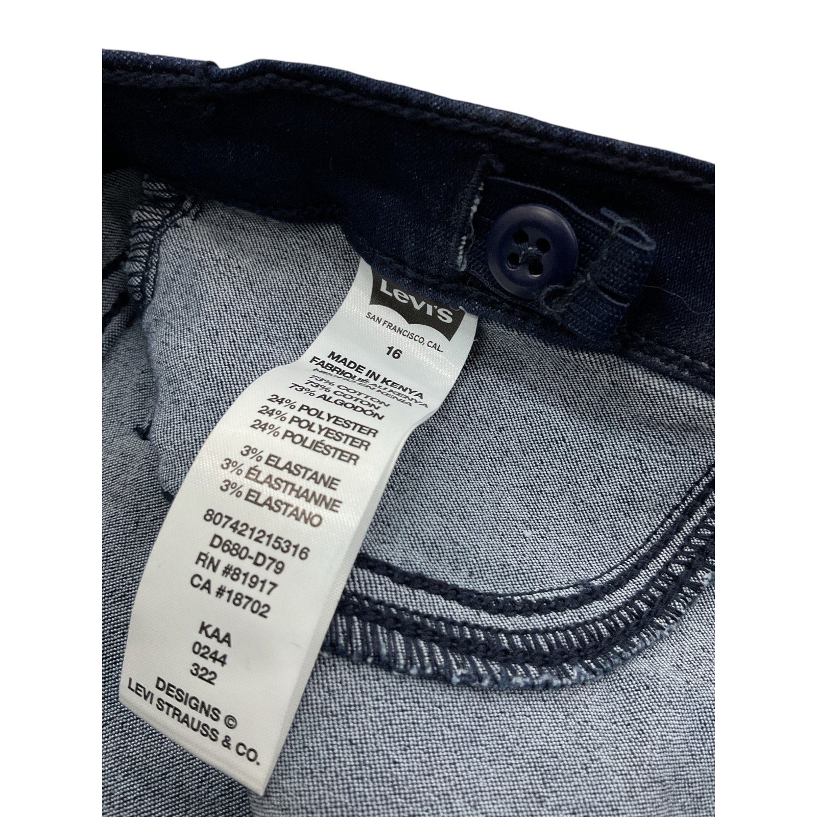 Jean niña 16 (Levi's)