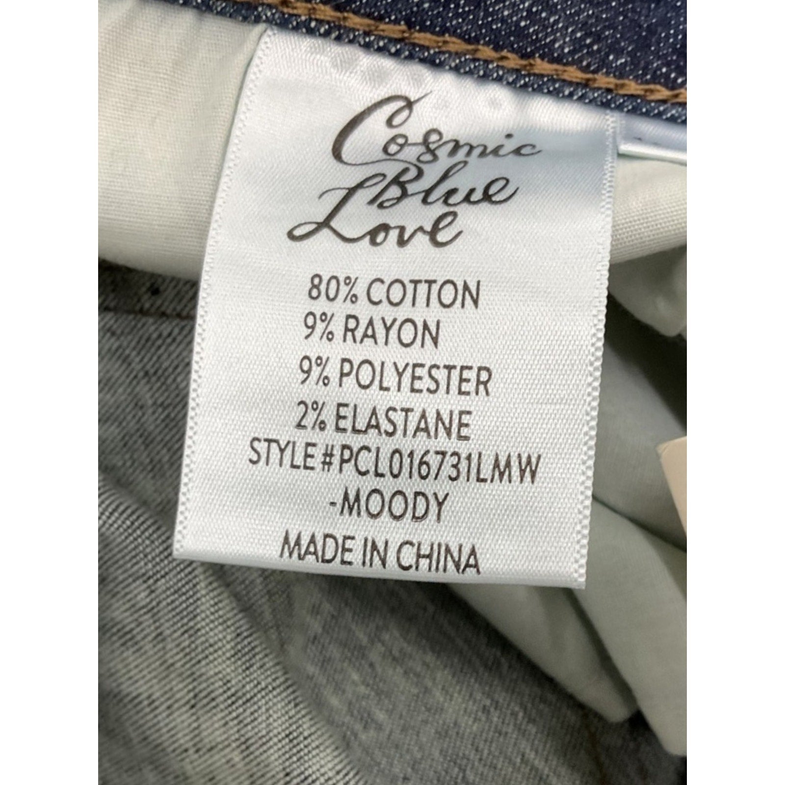 Jeans 16W (Cosmic blue love)