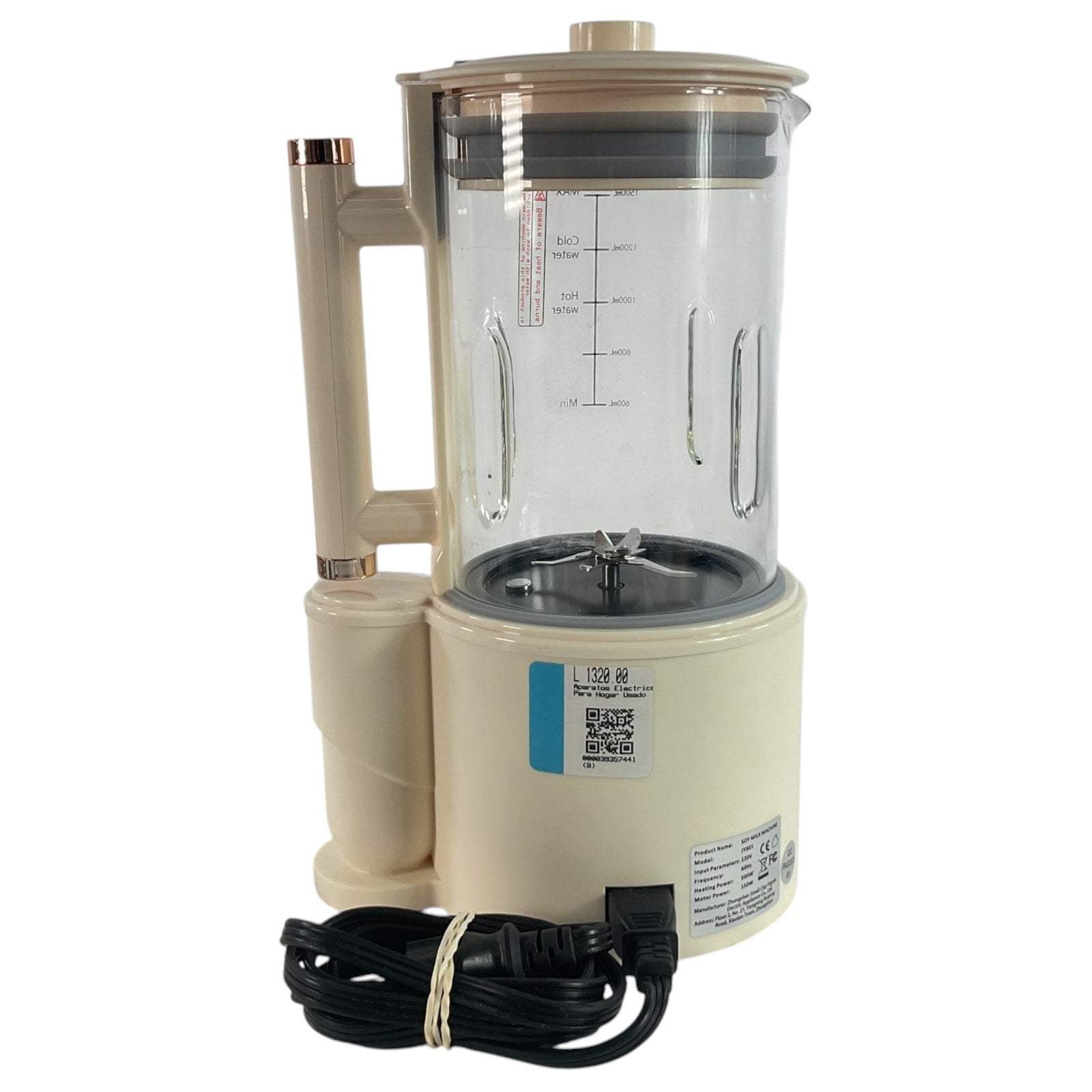 máquina automática para hacer leche de nueces