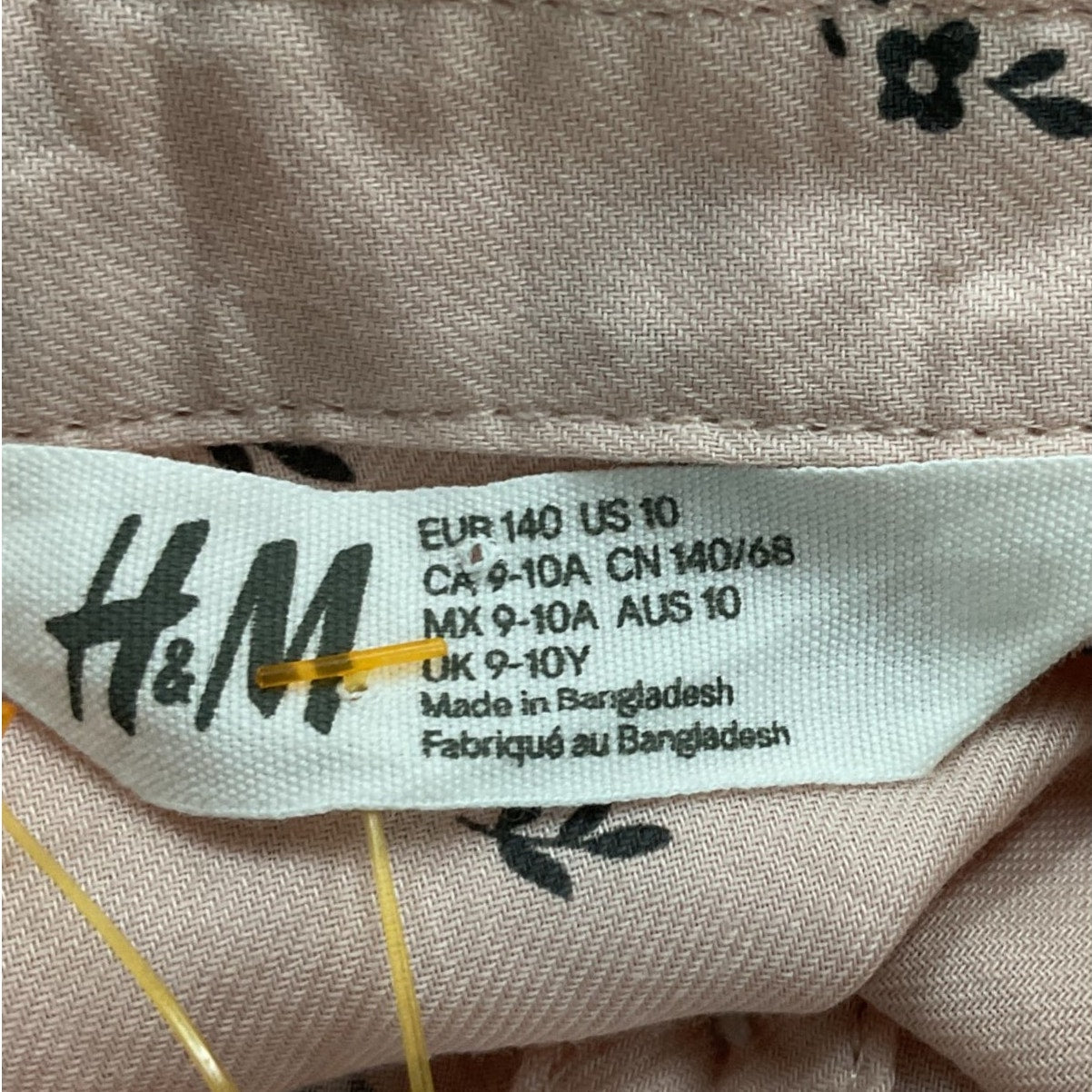 Vestido Niña 10 (H&M)