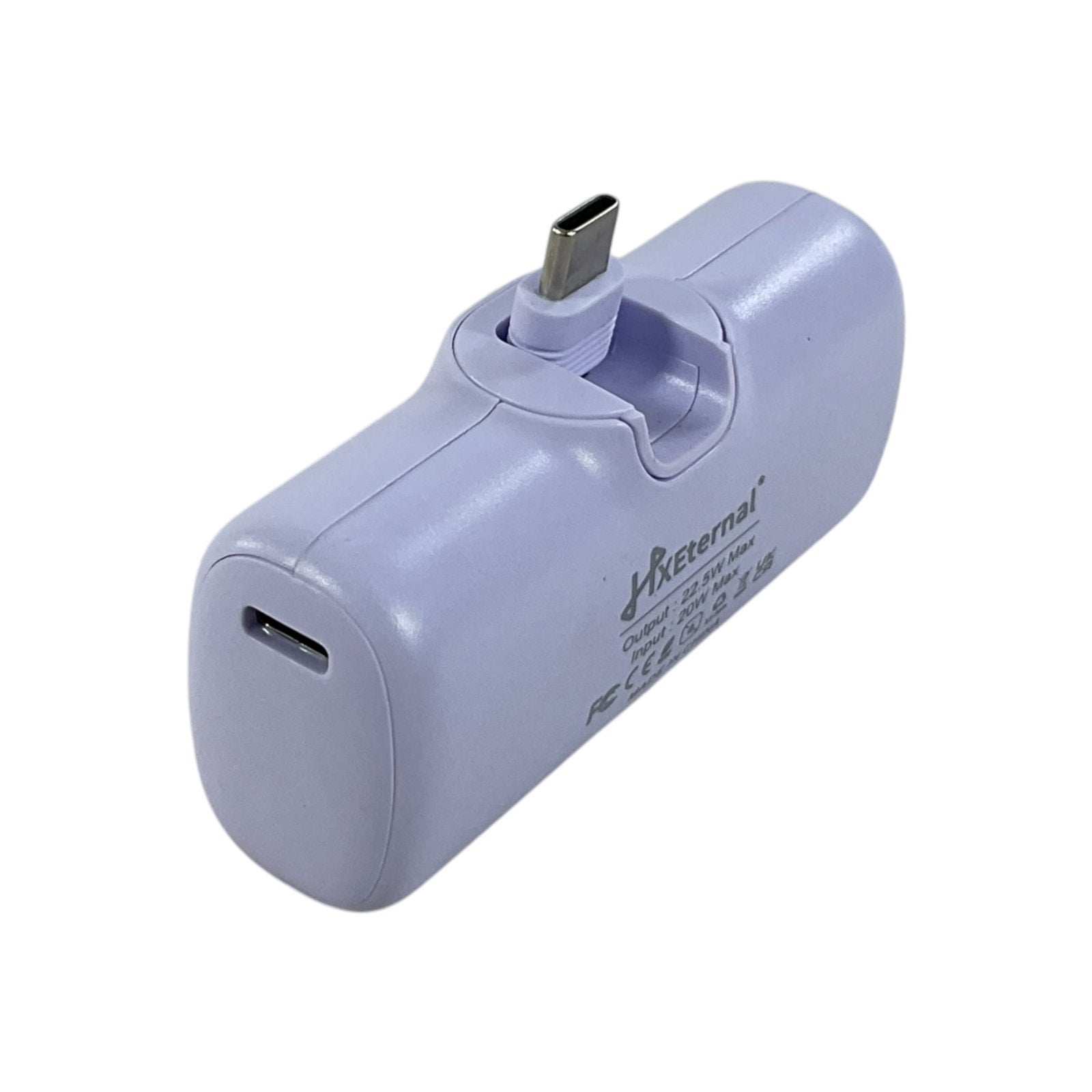 Cargador portátil entrada USB-C (HiExternal)