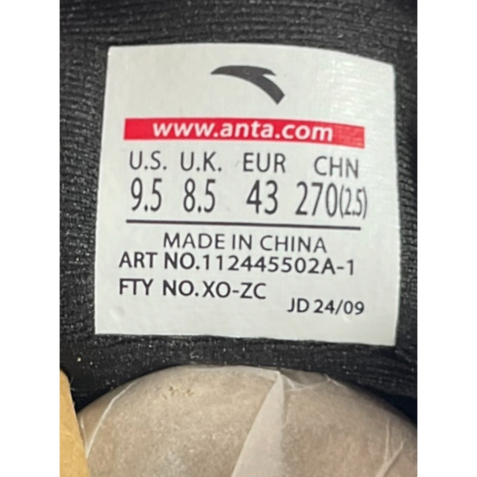 Tenis 9.5 (ANTA)