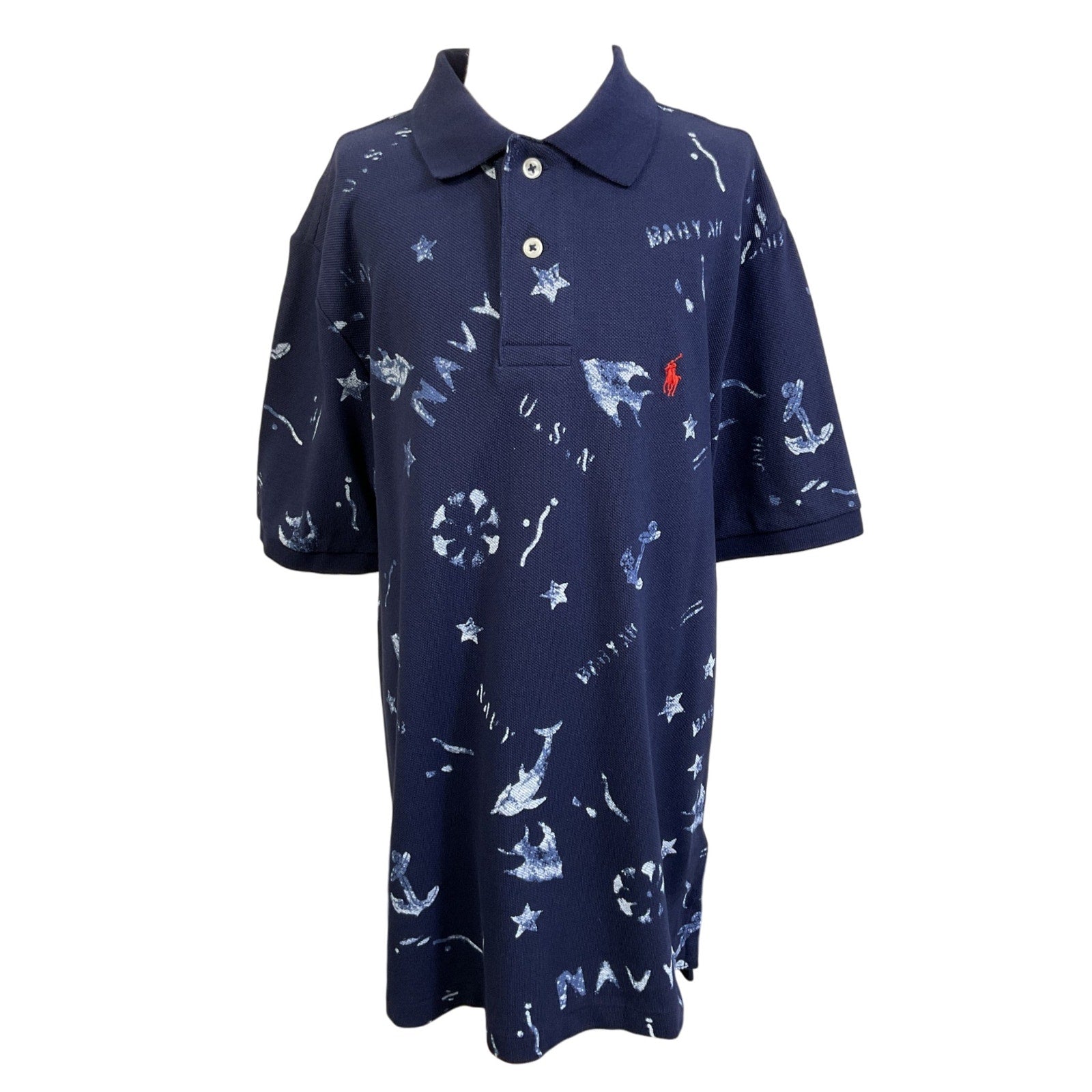 Camisa Tipo Polo Niño M (Polo by Ralph Lauren)