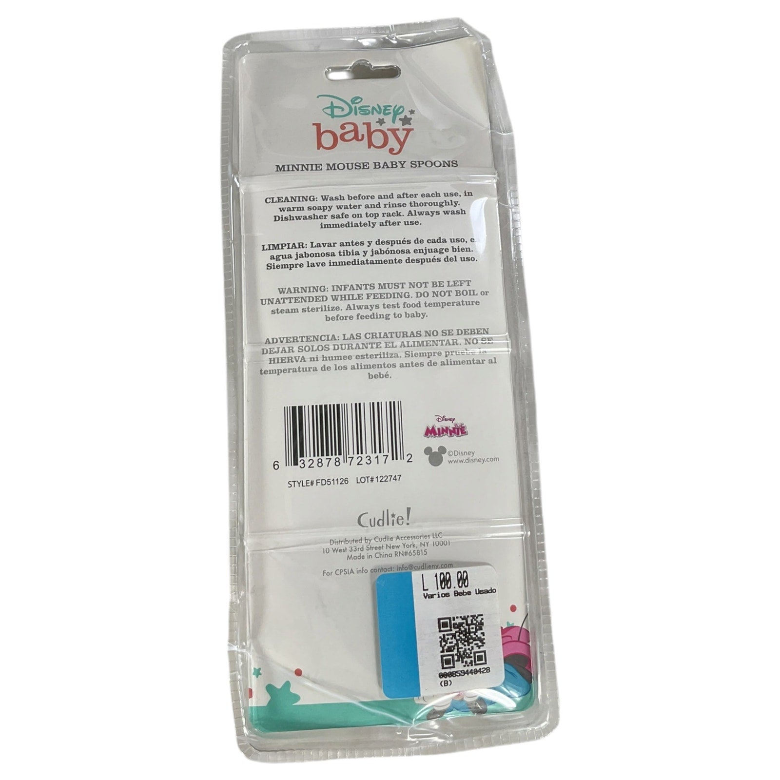 Set de cucharas para bebé (Disney baby)